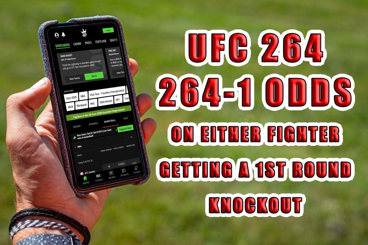 New Users of DraftKings Sportsbook can Grab 264-1 Odds on McGregor-Poirier