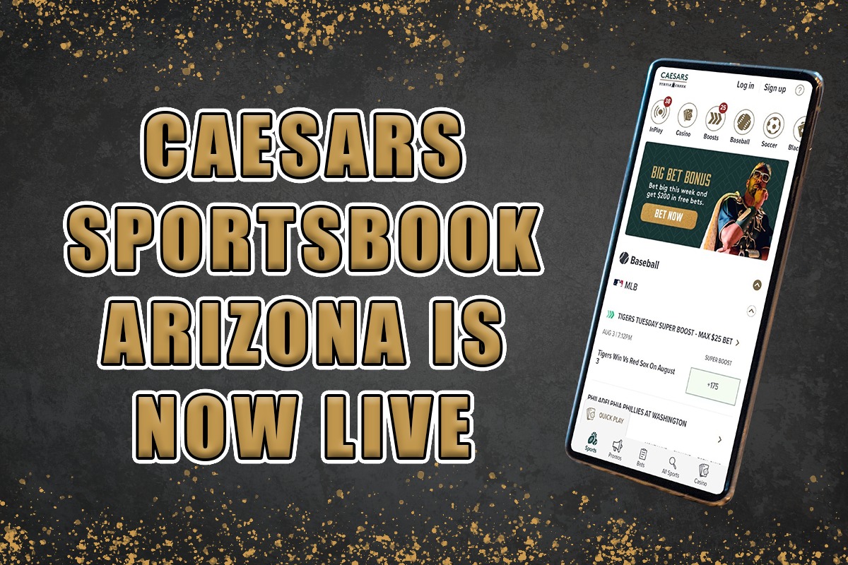 Caesars Sportsbook AZ $5,000 risk-free bet