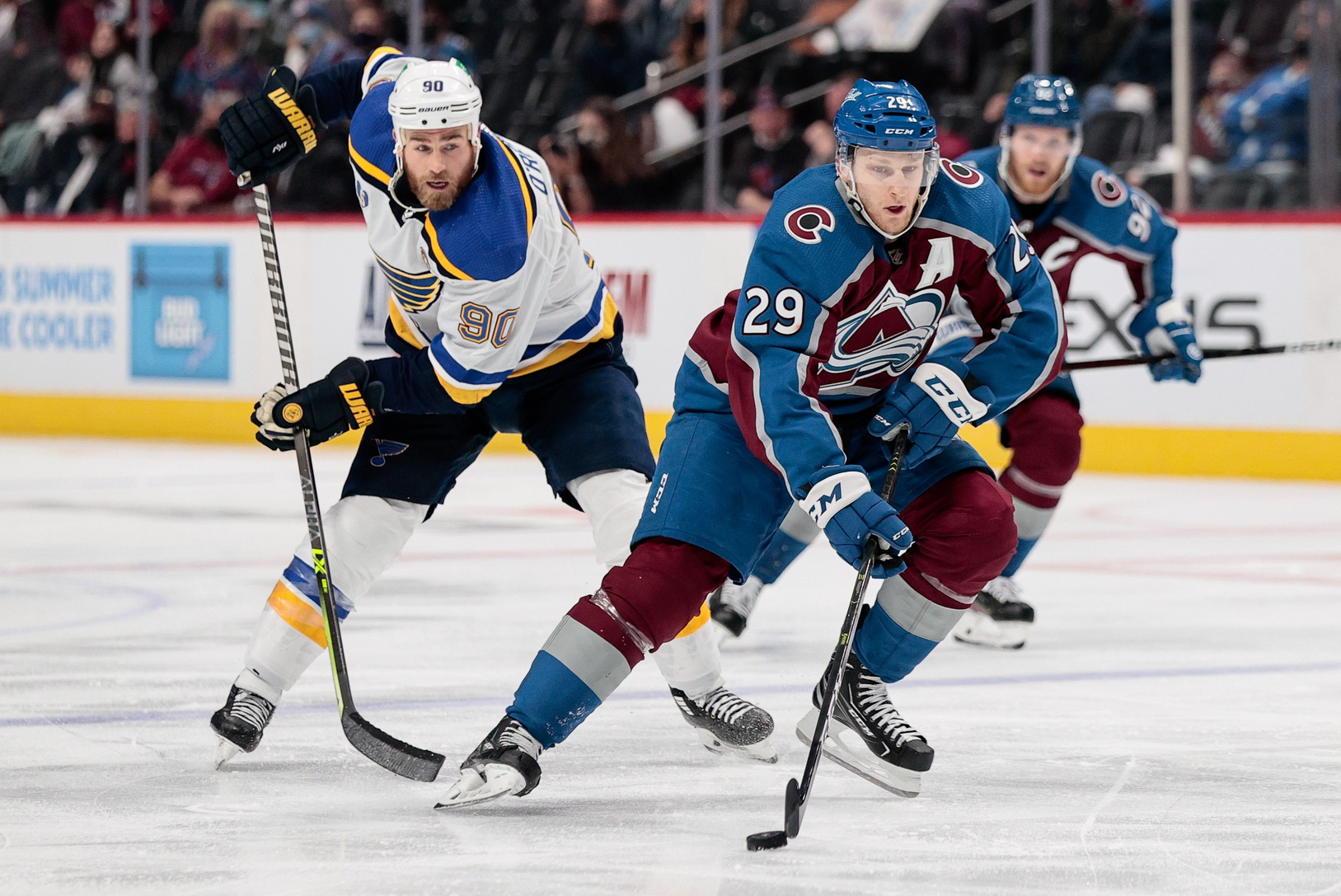 NHL: Stanley Cup Playoffs-St. Louis Blues at Colorado Avalanche