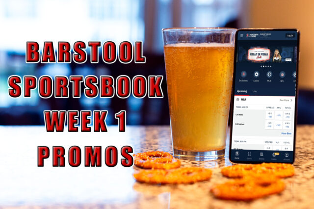 barstool sportsbook nfl week 1 promos