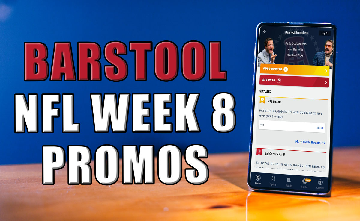 The Best Barstool Sportsbook Promos for NFL Week 8, College Football, More  - Mile High Sports