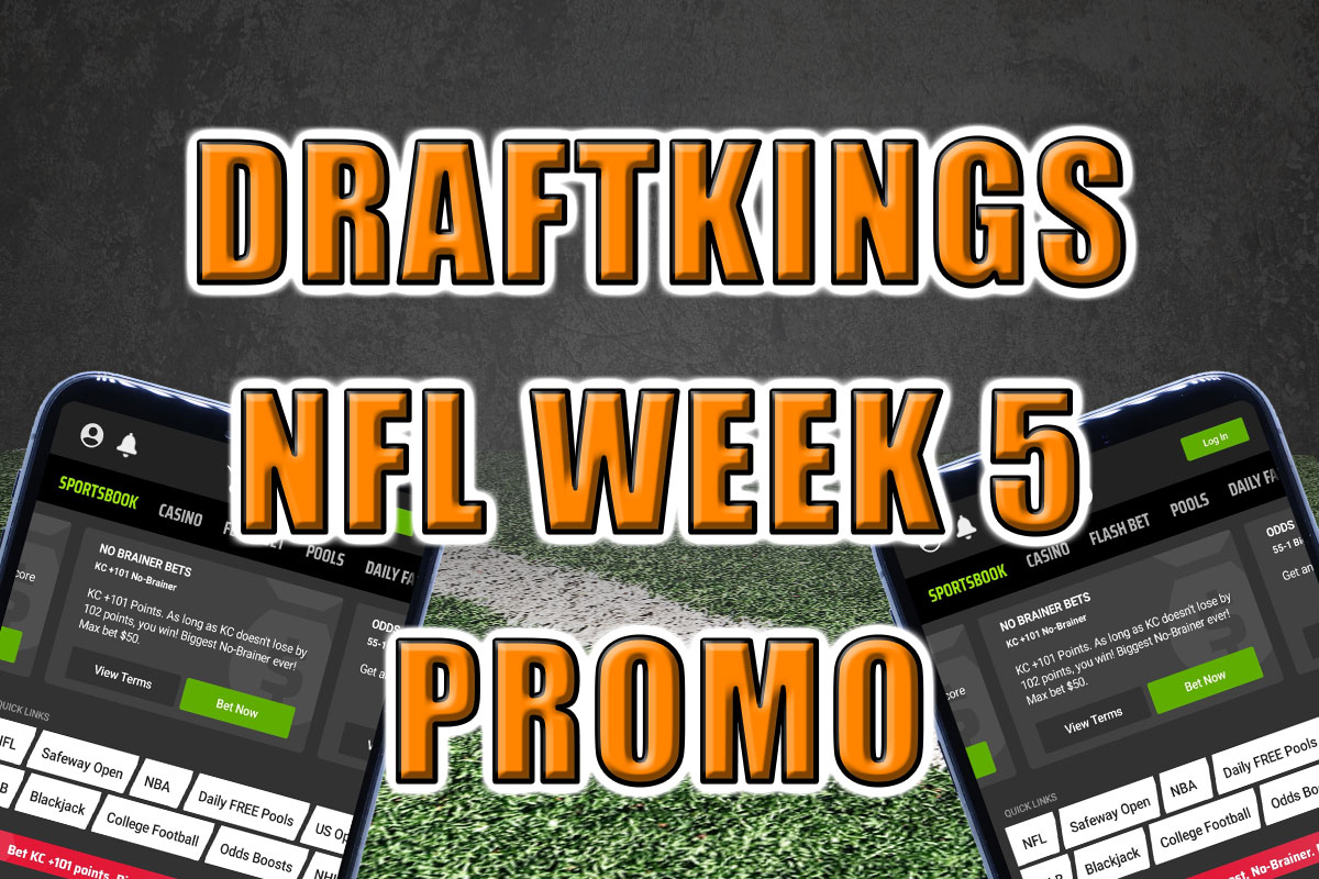 DraftKings Sportsbook Offers Wild 100-1 Odds on any NFL, MLB, or NHL Game DraftKings Sportsbook Promo NFL Week 5