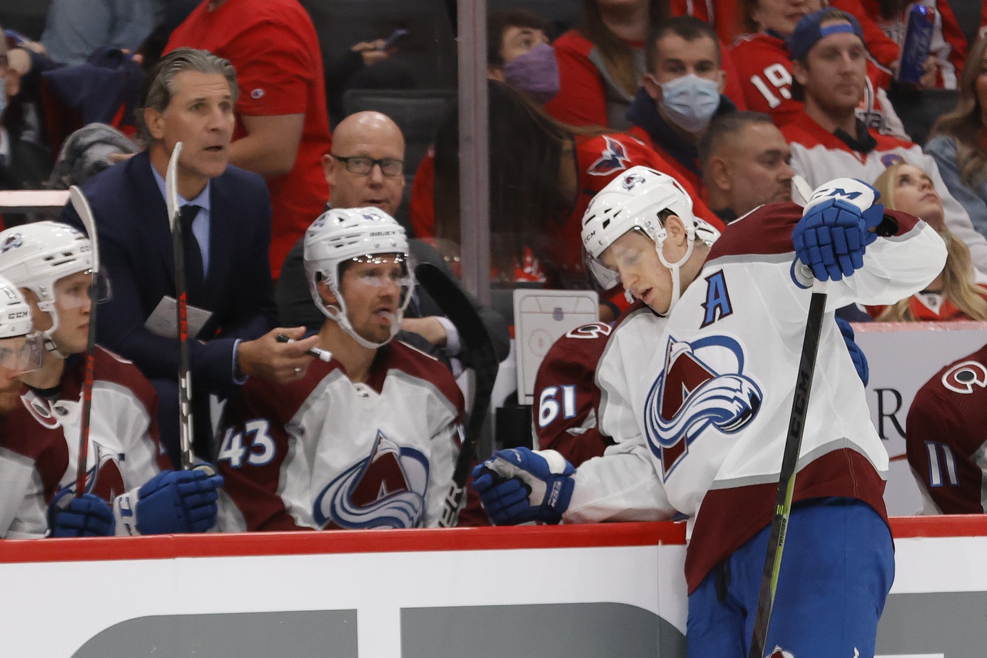 NHL: Colorado Avalanche at Washington Capitals
