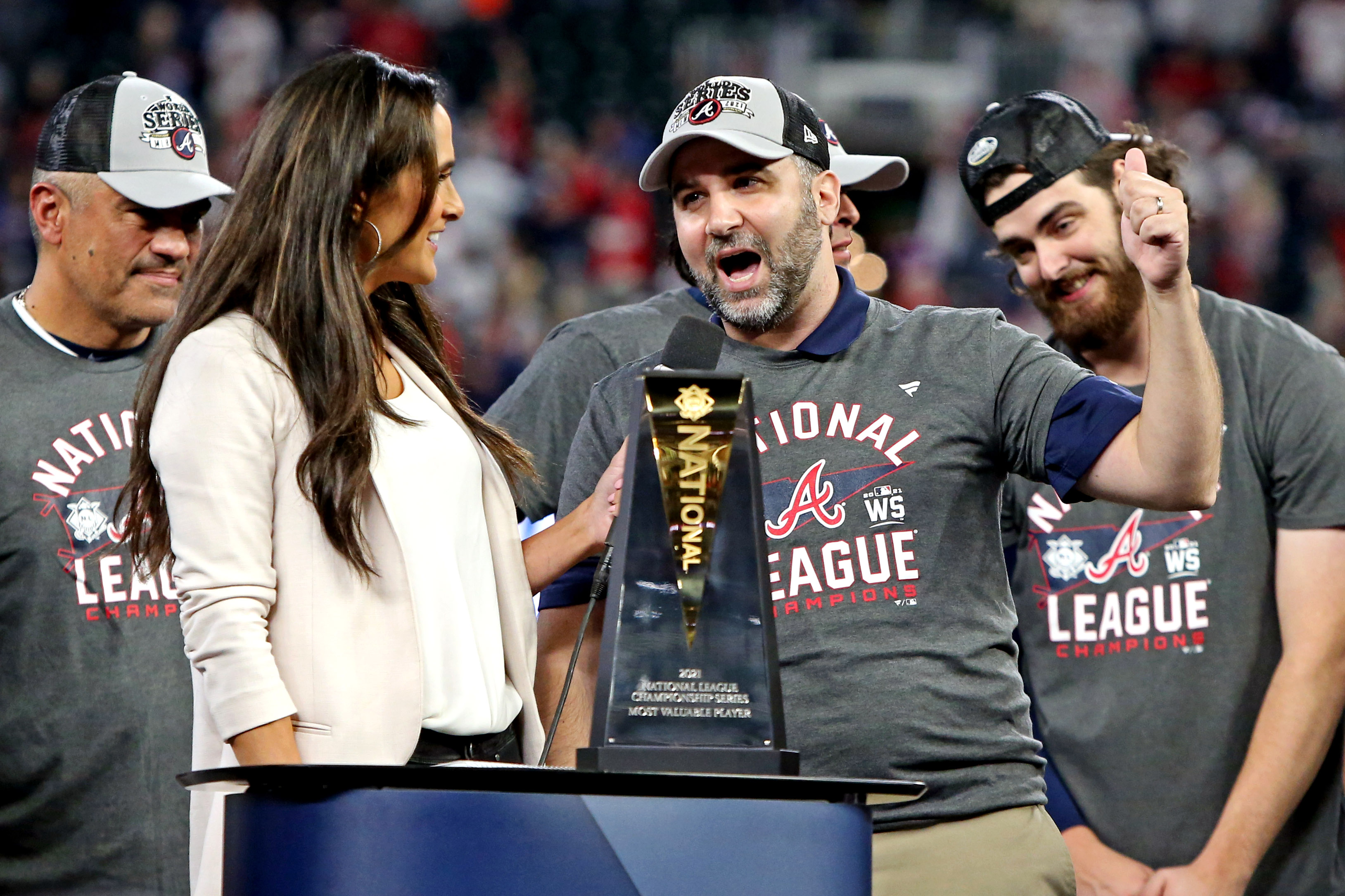 MLB: Los Angeles Dodgers at Atlanta Braves