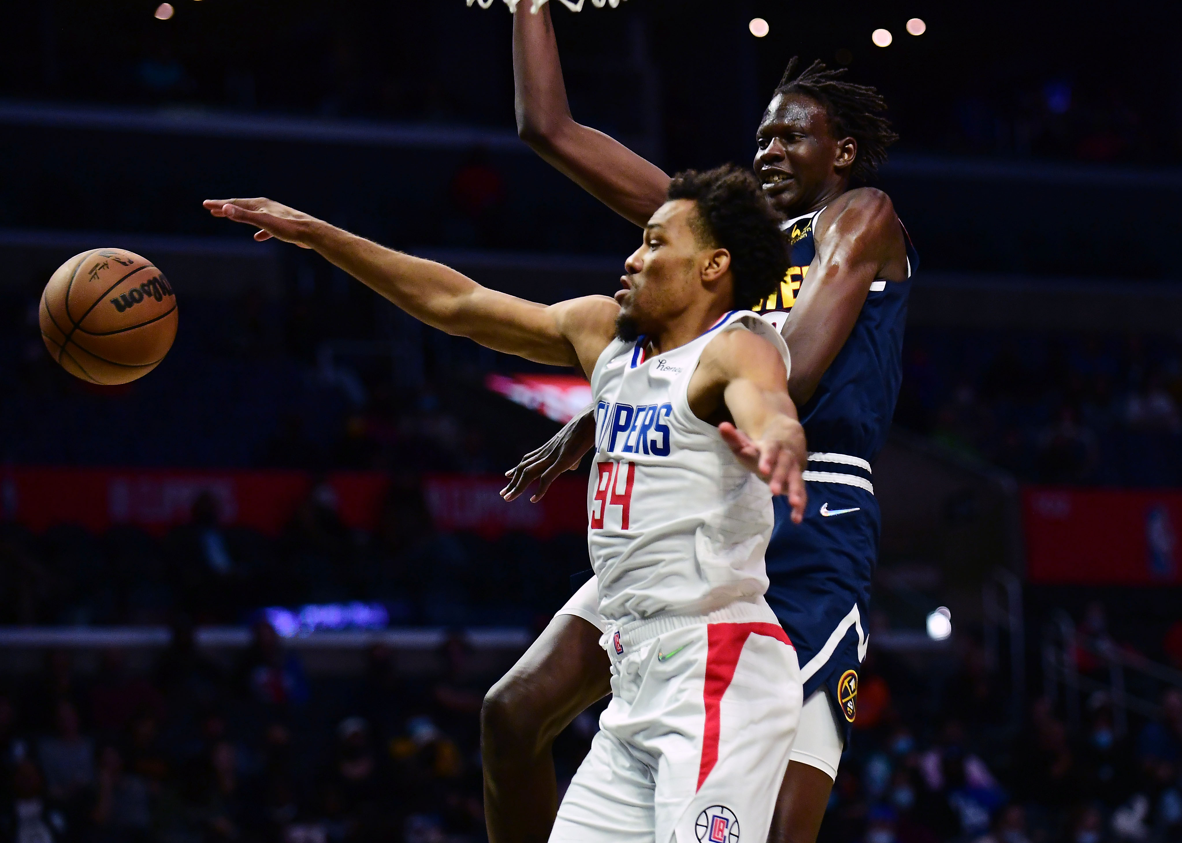 NBA: Preseason-Denver Nuggets at Los Angeles Clippers
