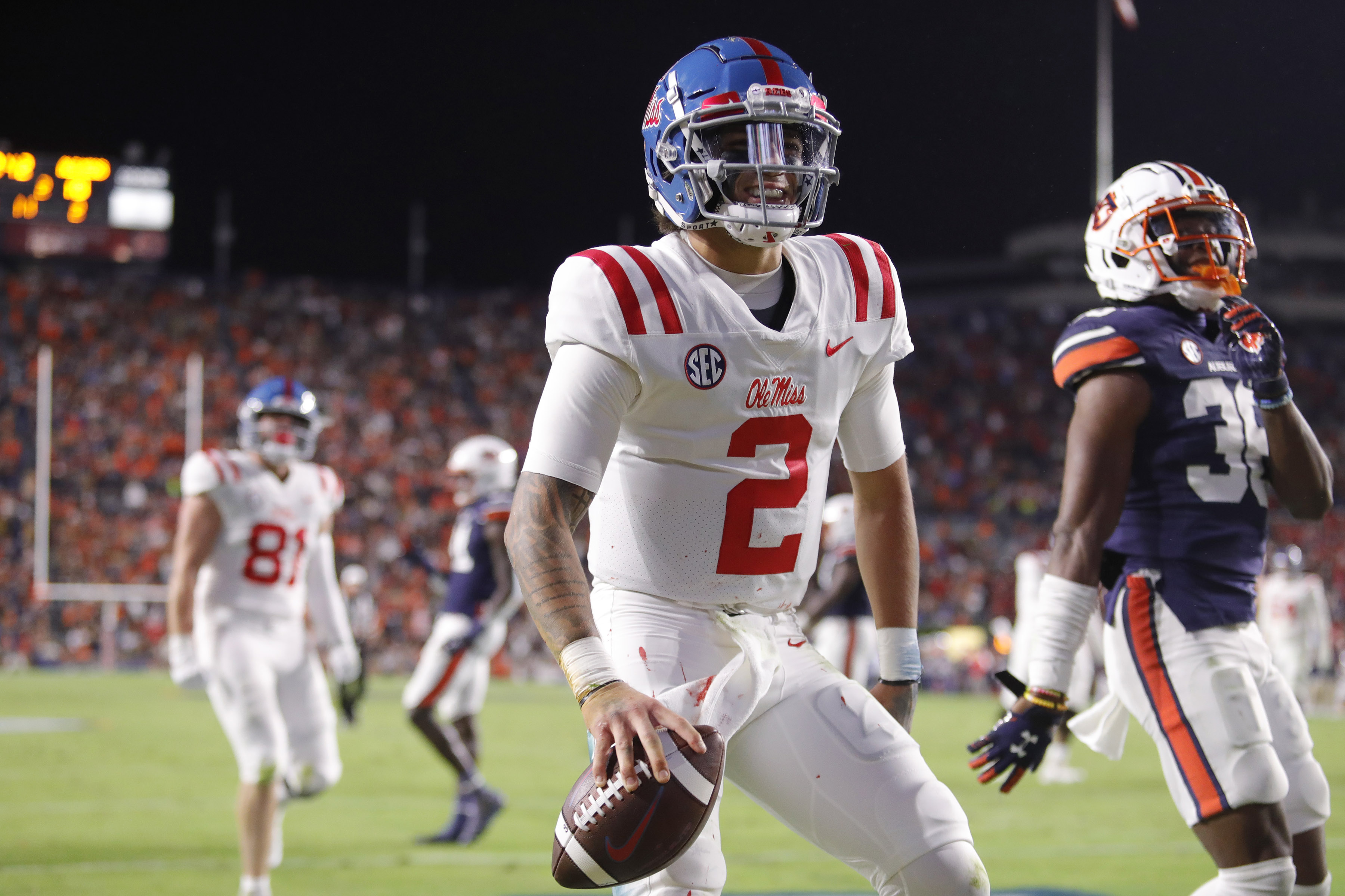 NCAA Football: Mississippi at Auburn