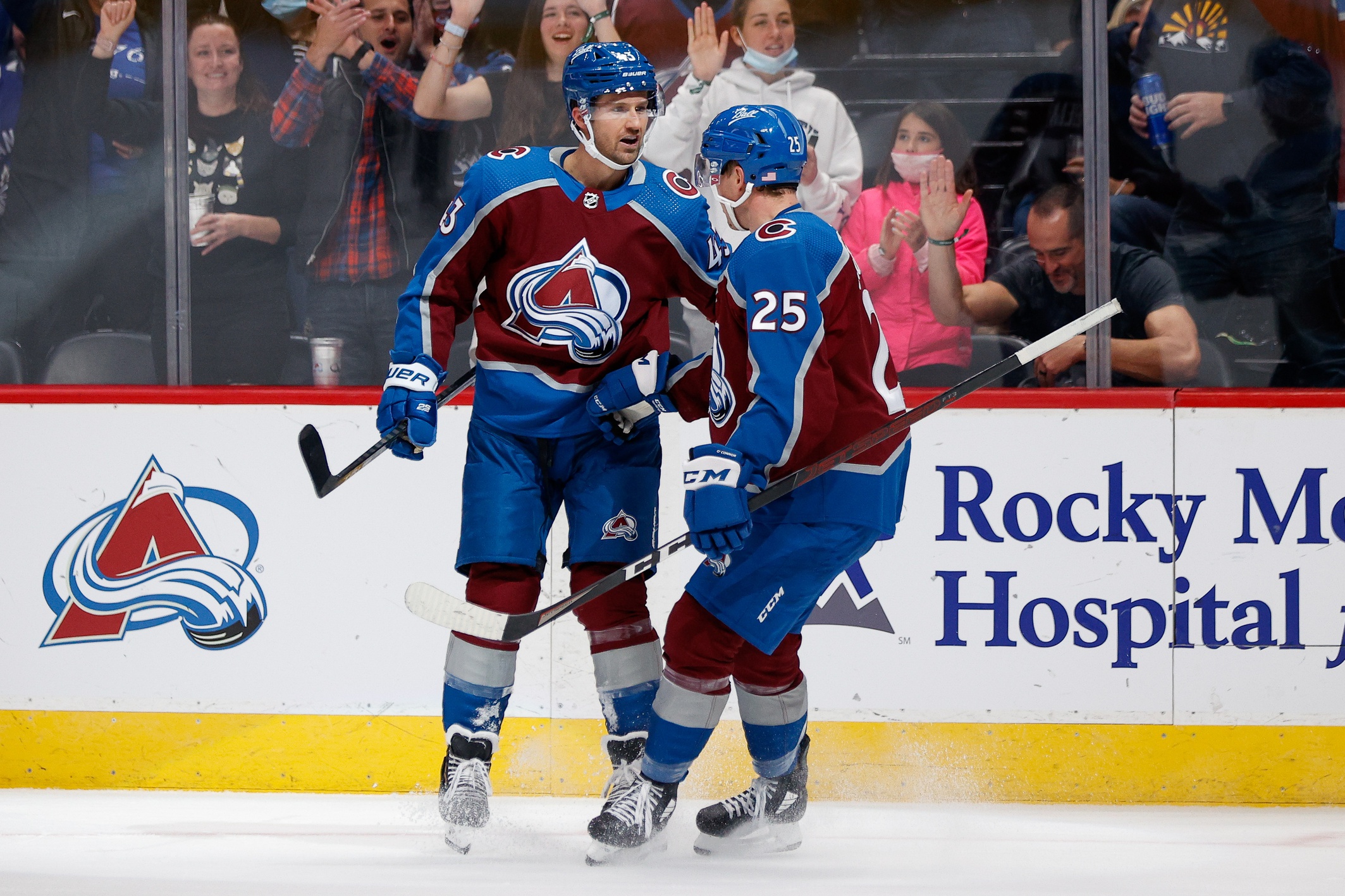 NHL: Vancouver Canucks at Colorado Avalanche