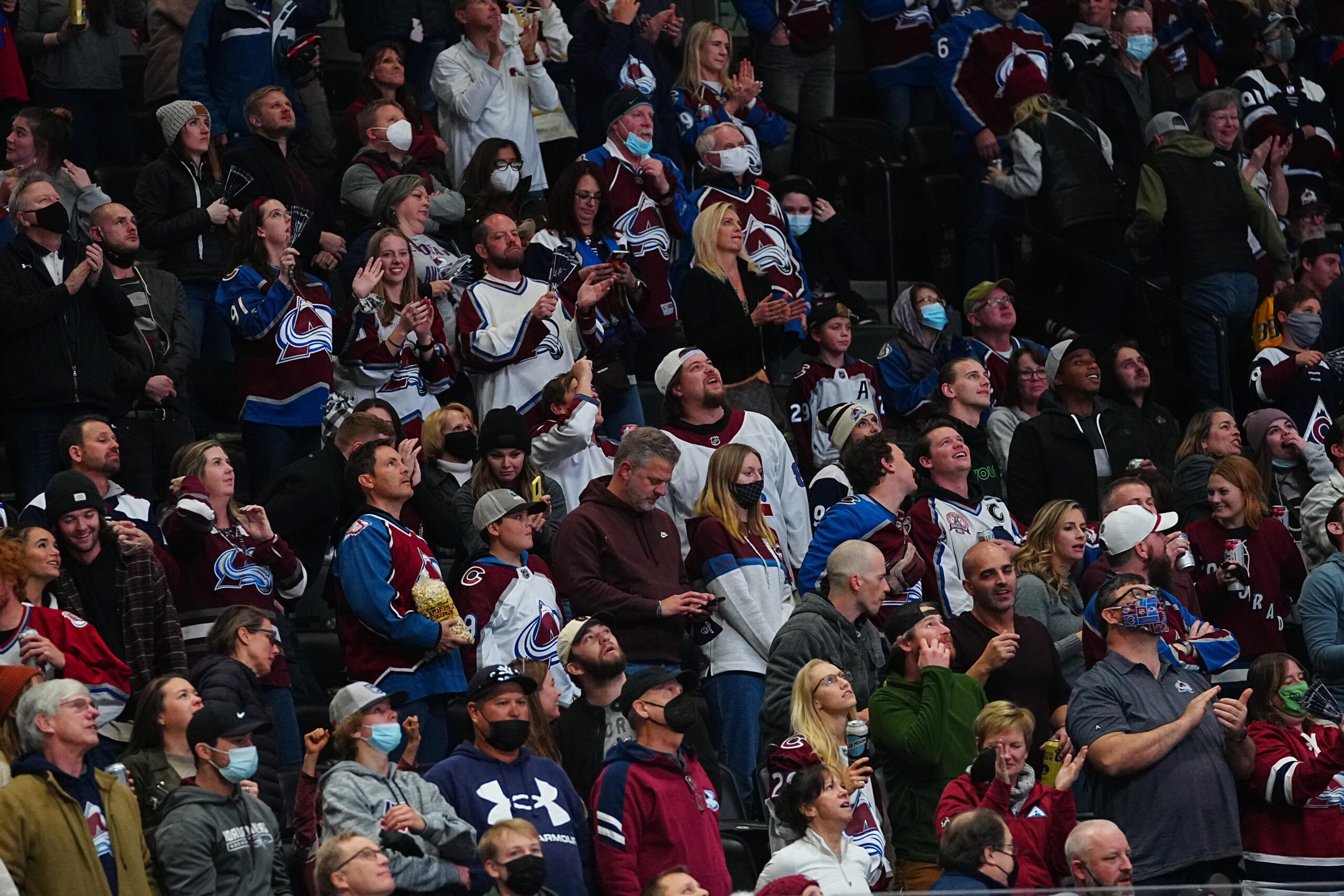 Masks required at Ball Arena, but apparently punk cred is not