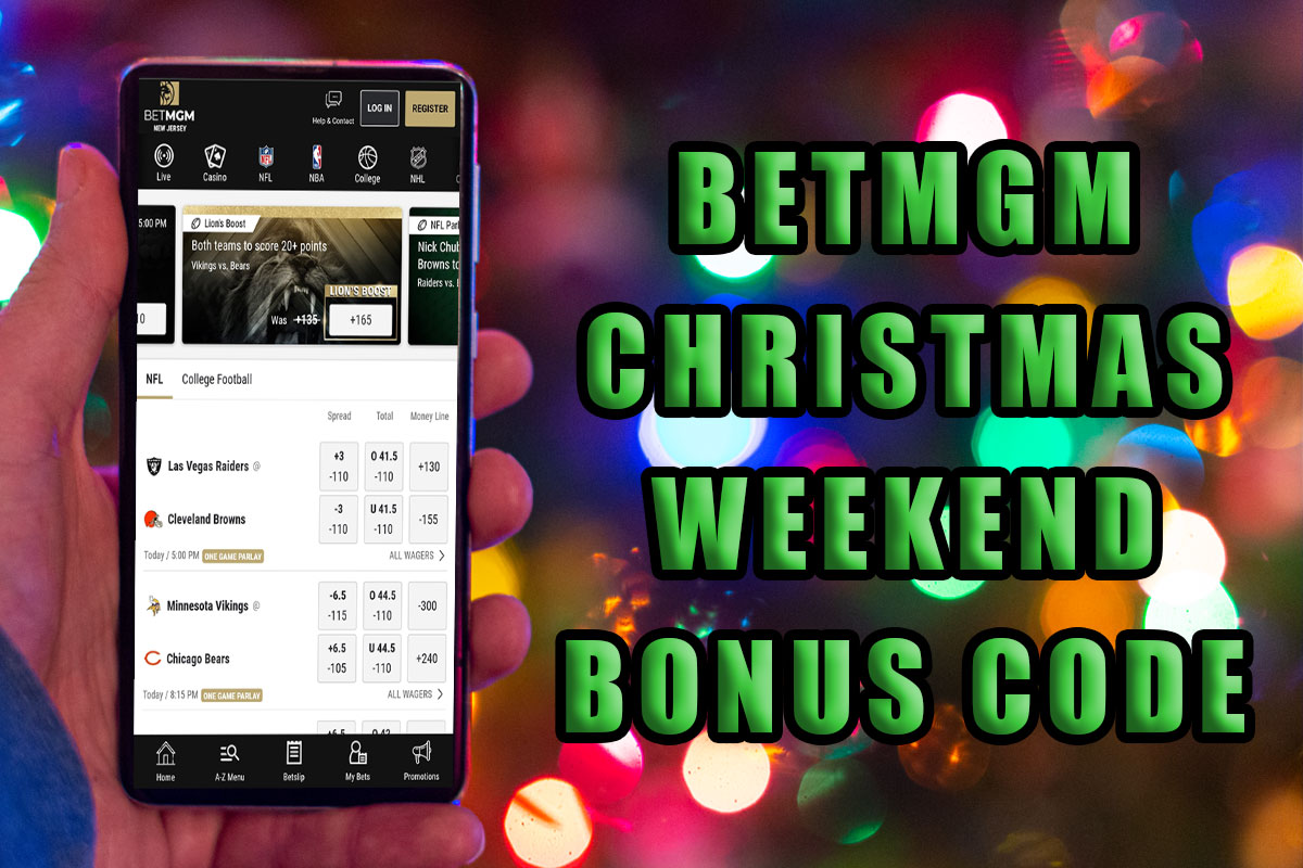 Grab This BetMGM Bonus Code for Christmas Weekend BetMGM bonus code
