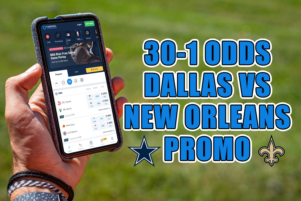 FanDuel Promo Offers 30-1 Odds Boost on Dallas-New Orleans - Mile High  Sports