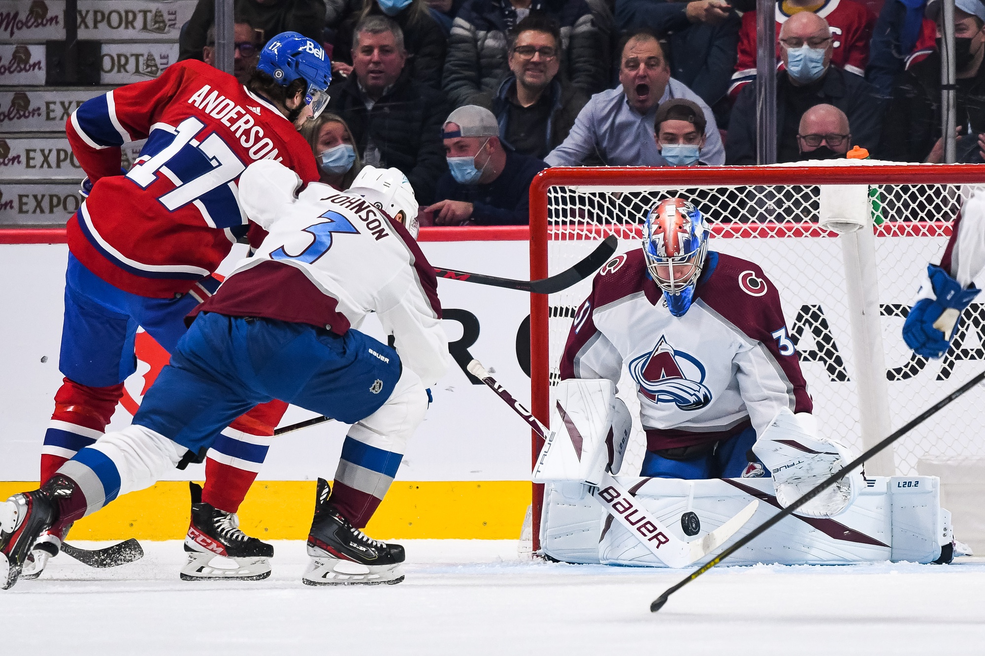 NHL: Colorado Avalanche at Montreal Canadiens