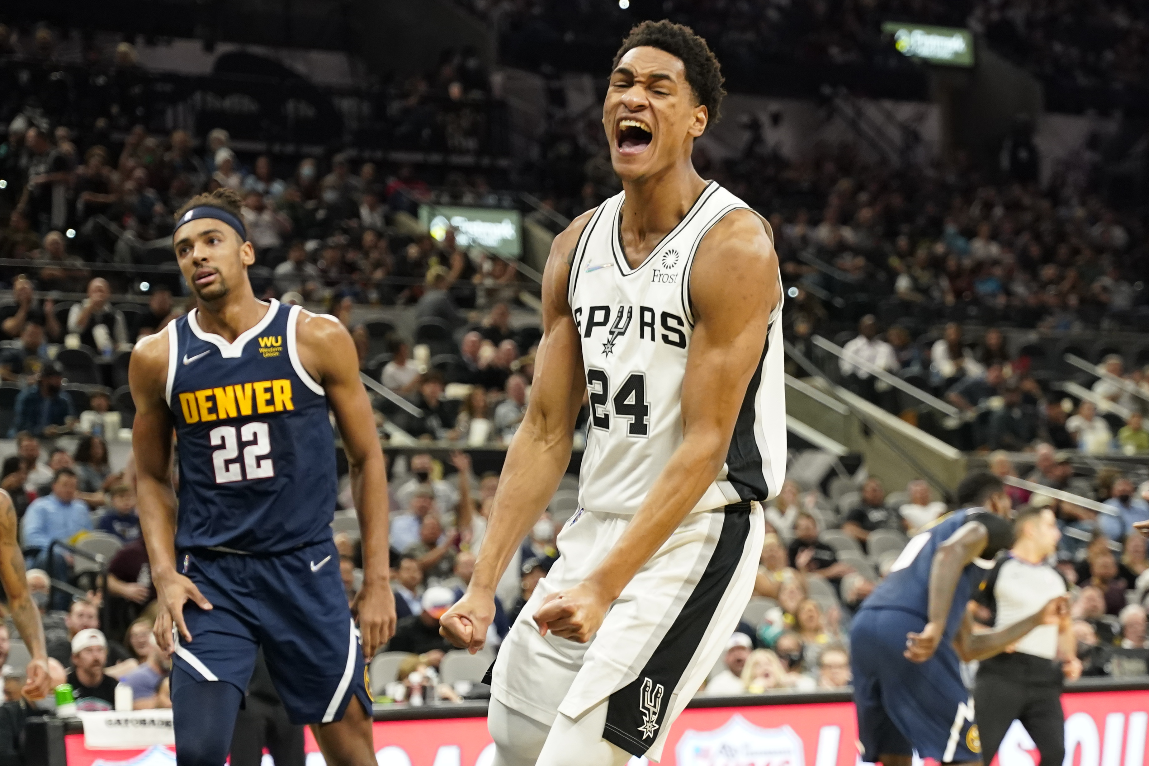 NBA: Denver Nuggets at San Antonio Spurs