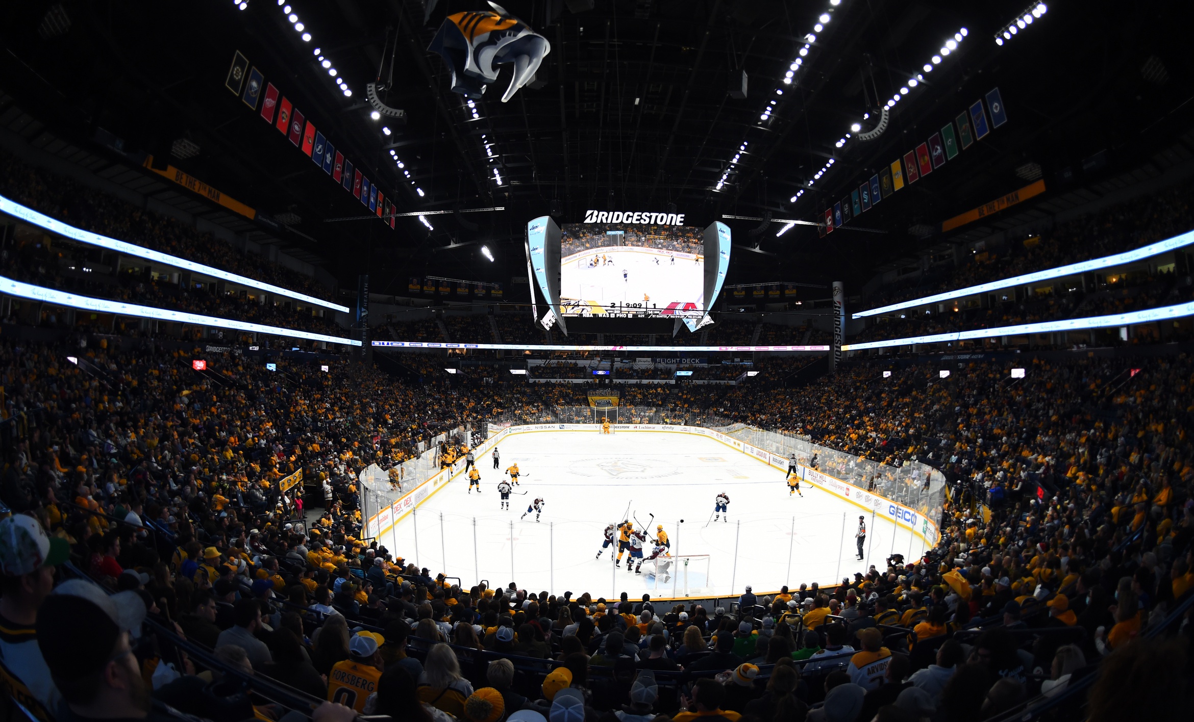 NHL: Colorado Avalanche at Nashville Predators