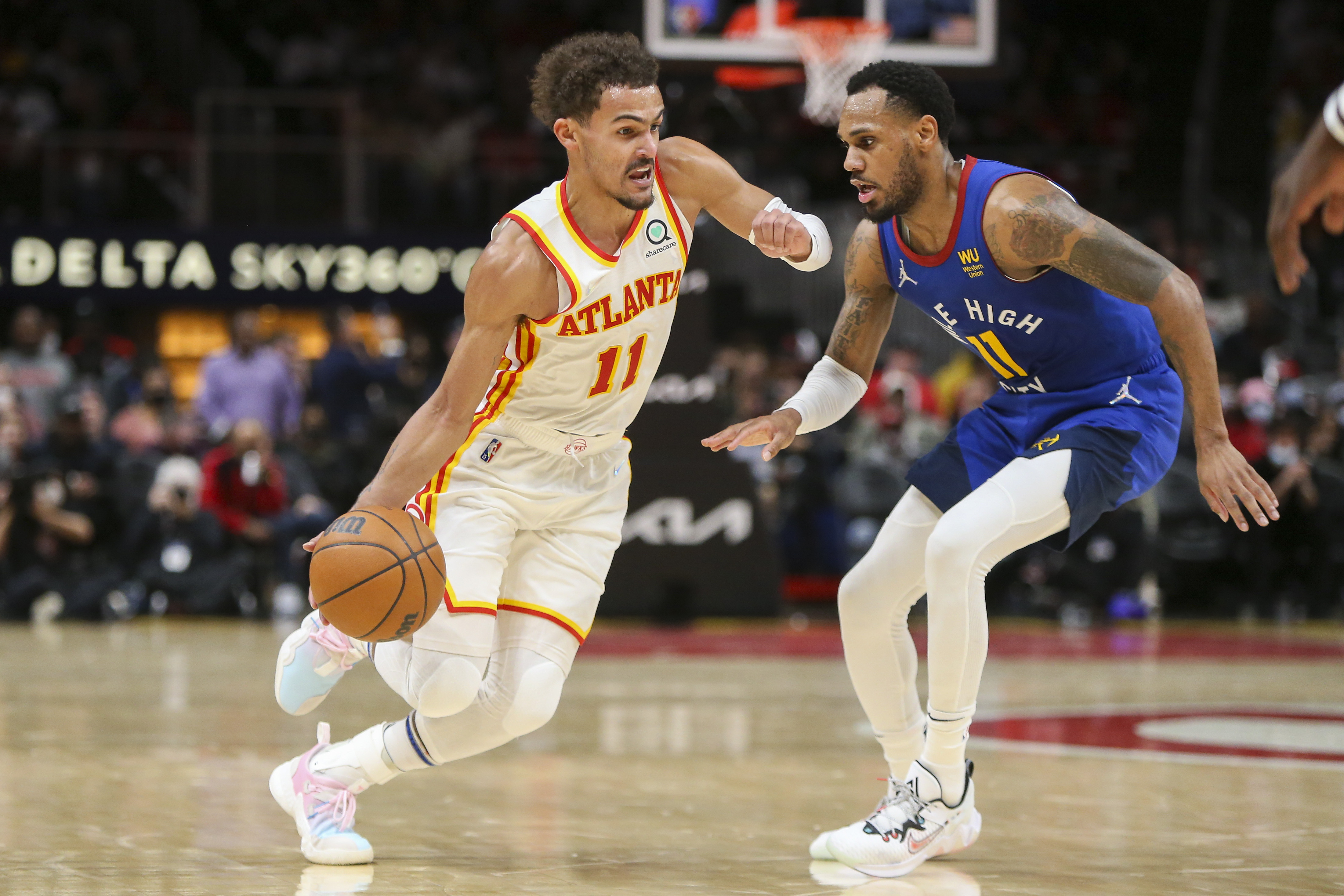 NBA: Denver Nuggets at Atlanta Hawks