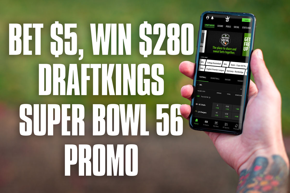 DraftKings Super Bowl 56 Promo Has Bet $5 to Win $280 on Bengals