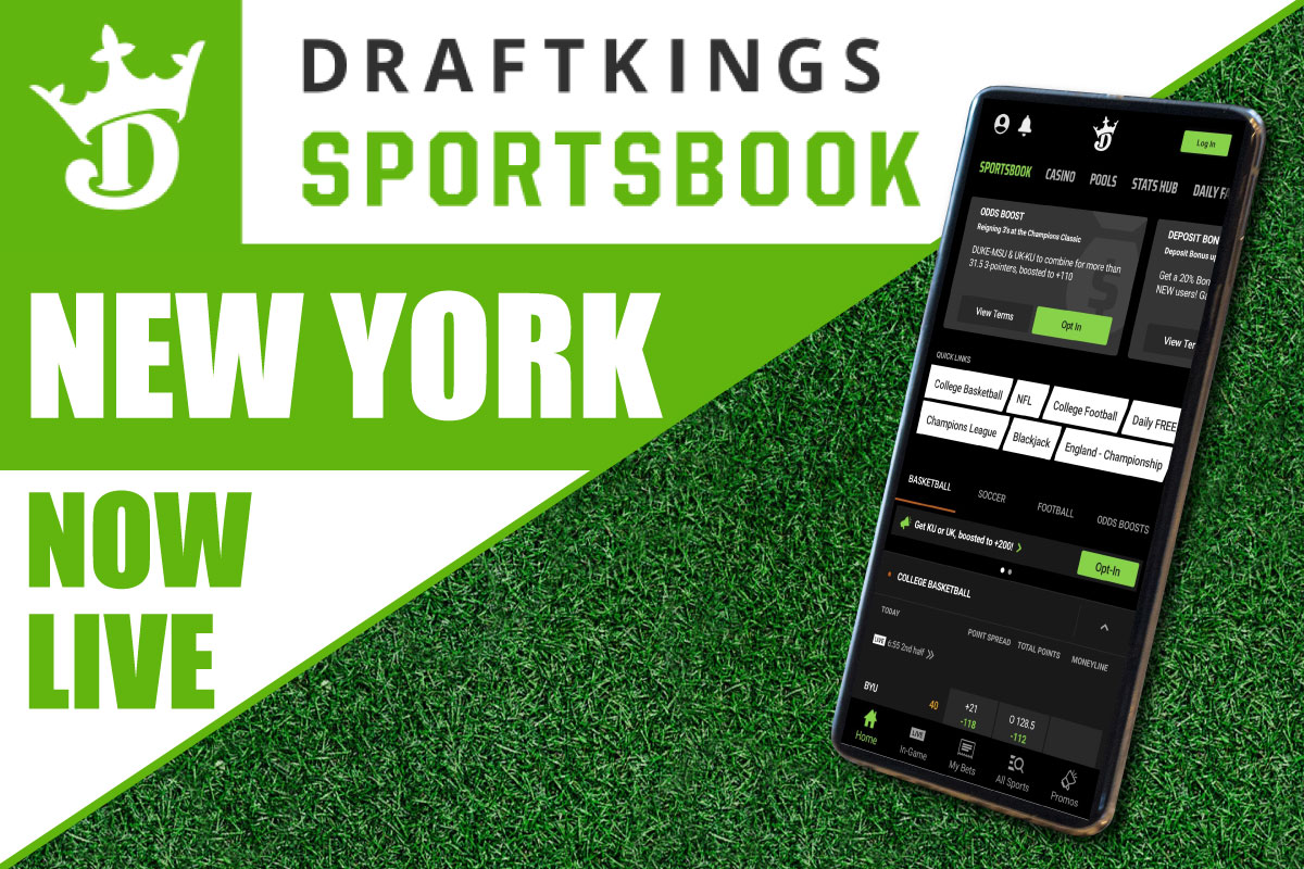 DraftKings NY Promo: Bet $5, Win $200 on Giants, Bills-Jets, NFL