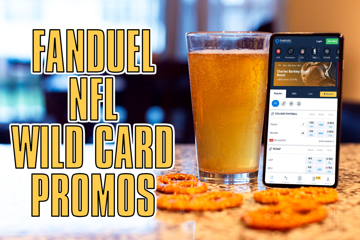 Wild Card FanDuel promo code: Bet $5, win $150 Guaranteed on NFL Saturday 