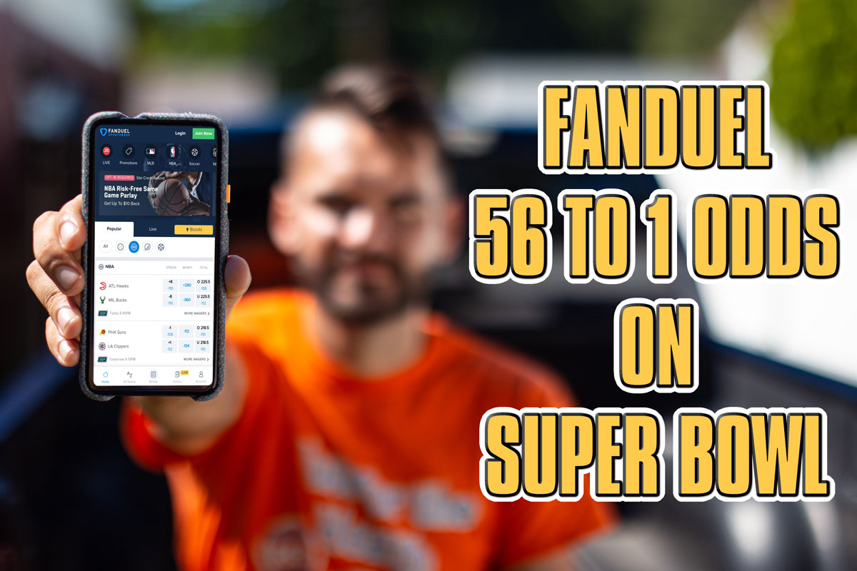 fanduel 56-1 odds super bowl