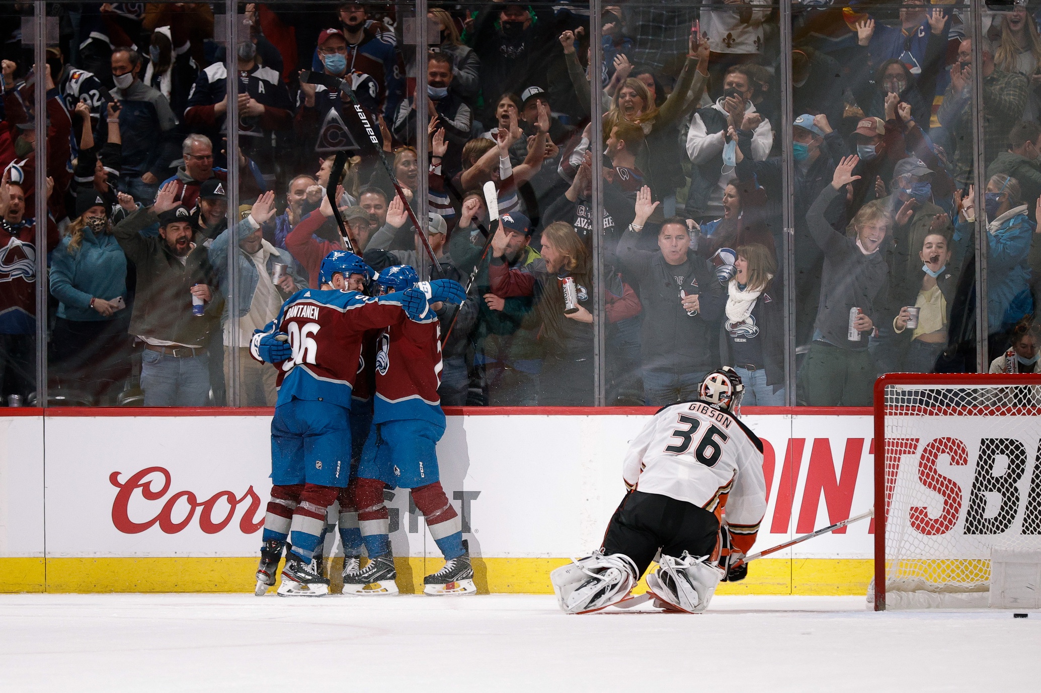 NHL: Anaheim Ducks at Colorado Avalanche