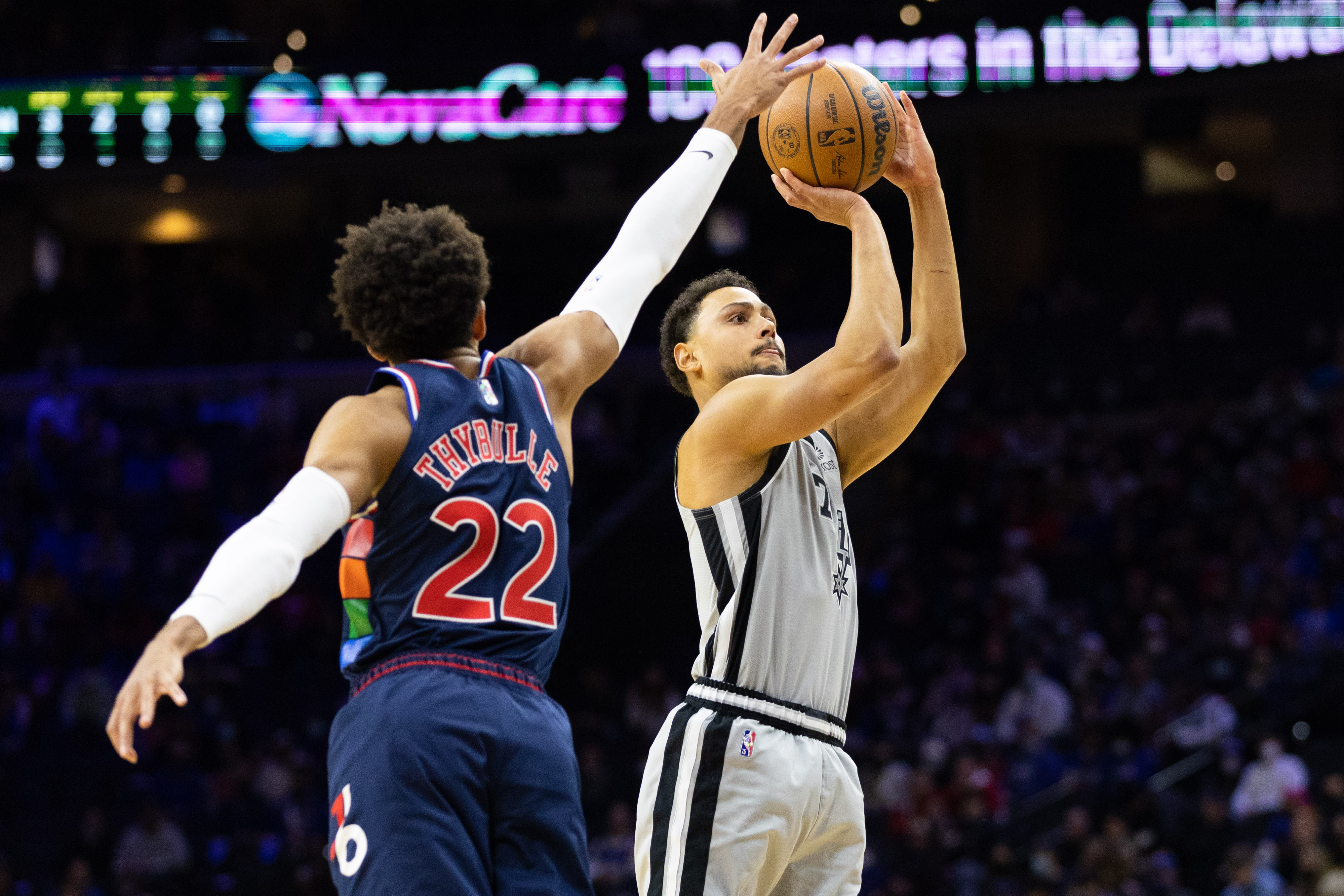 NBA: San Antonio Spurs at Philadelphia 76ers