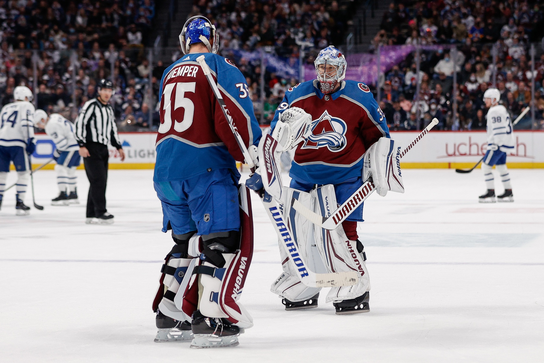 NHL: Toronto Maple Leafs at Colorado Avalanche