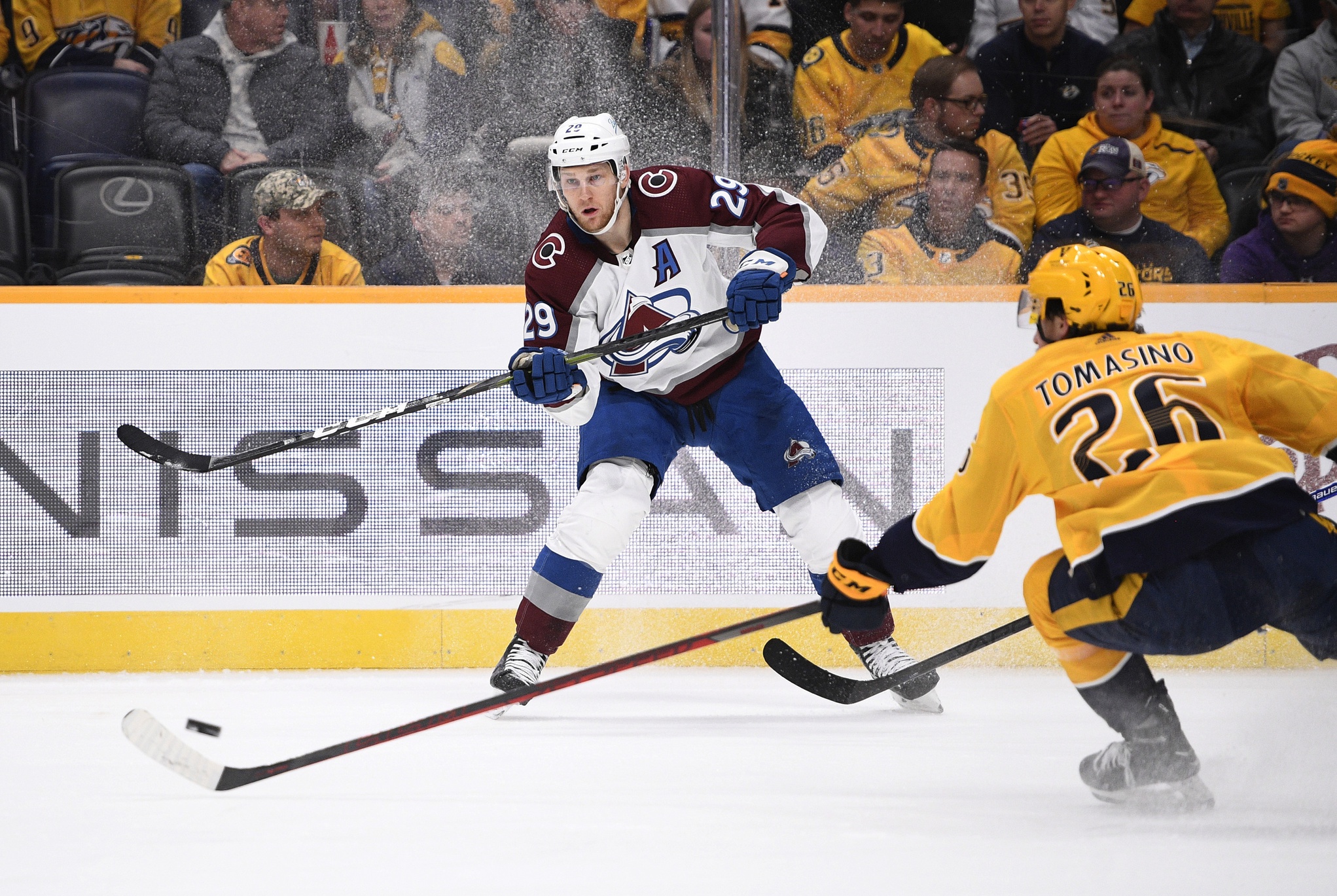 NHL: Colorado Avalanche at Nashville Predators