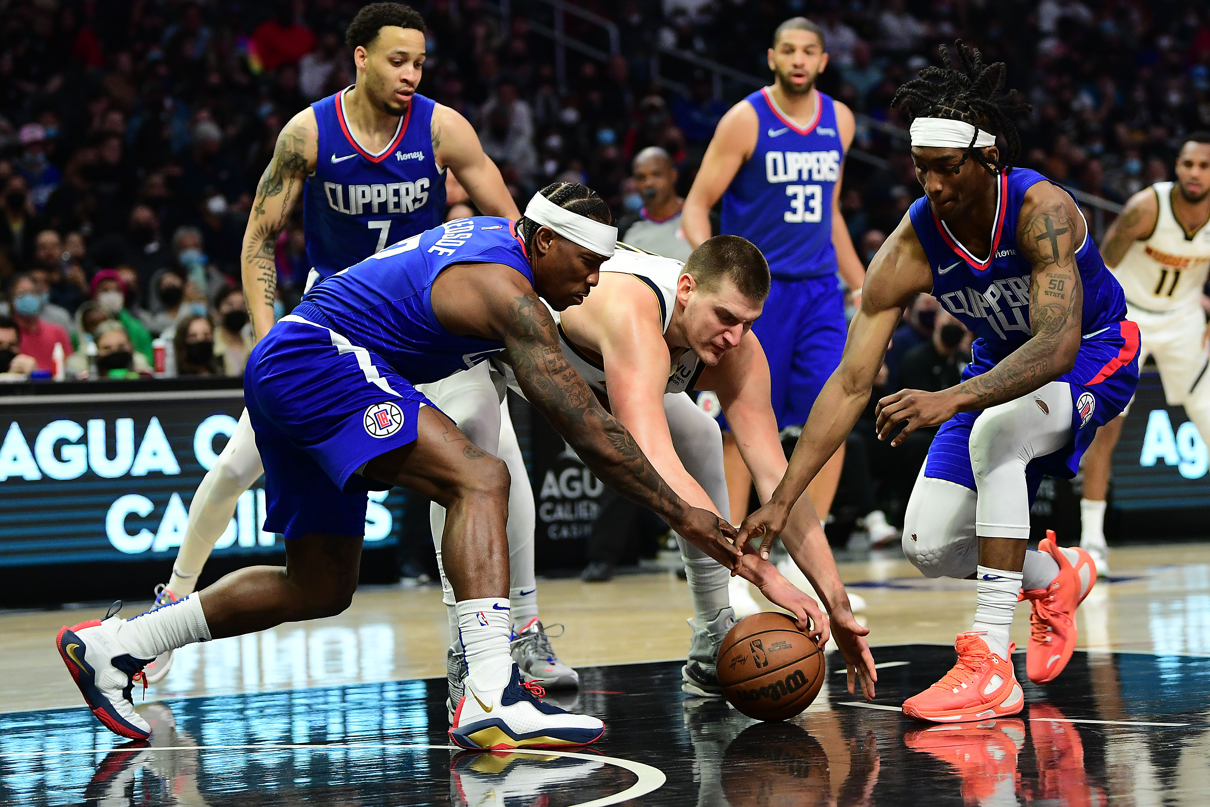 NBA: Denver Nuggets at Los Angeles Clippers
