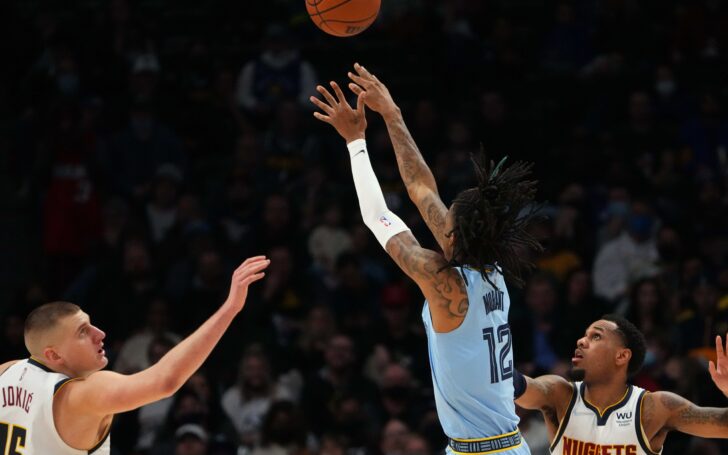 Ja Morant couldn't be stopped on Friday night. Credit: Ron Chenoy, USA TODAY Sports.
