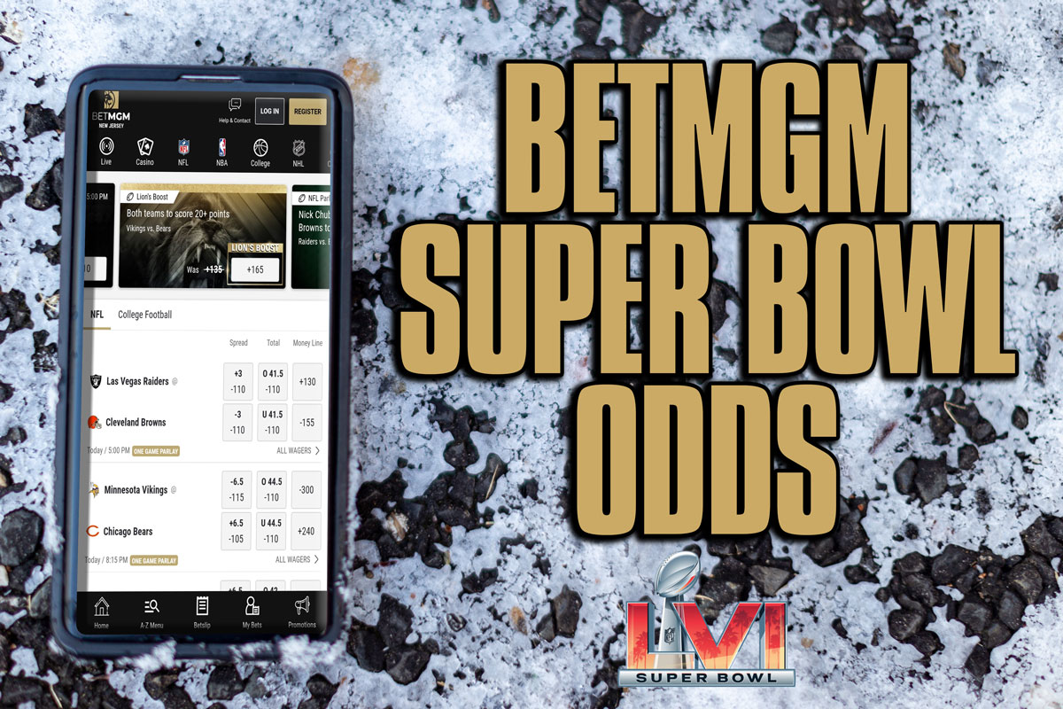 bet mgm super bowl odds