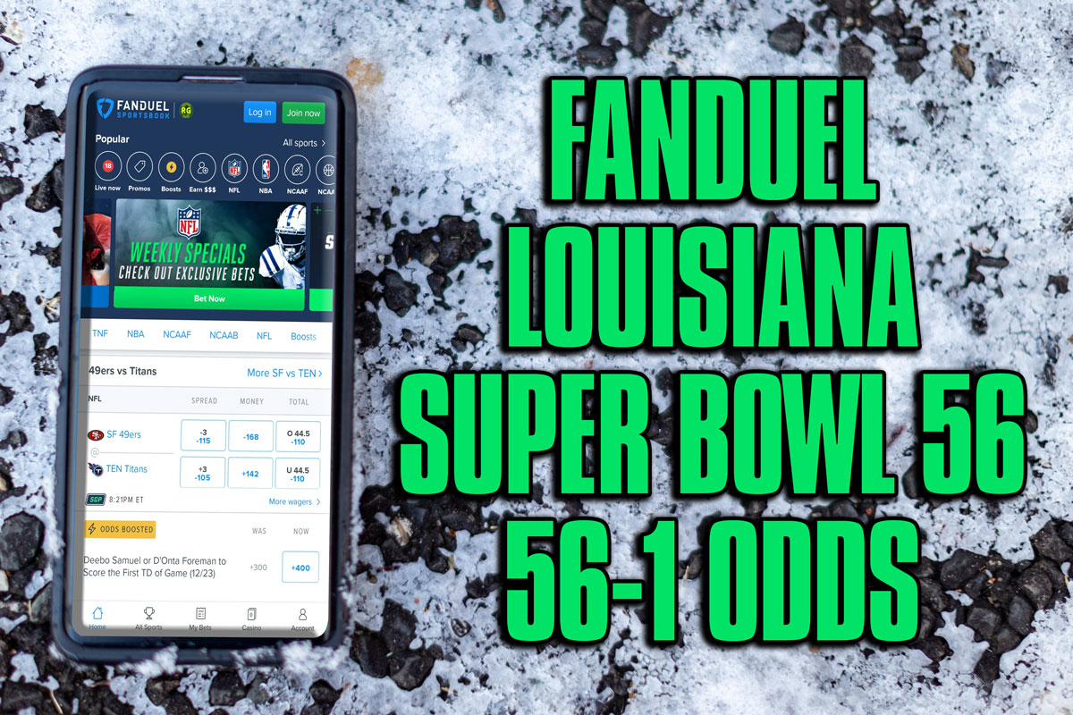 FanDuel Louisiana Promo Offers 561 Odds for Super Bowl 56 Mile High