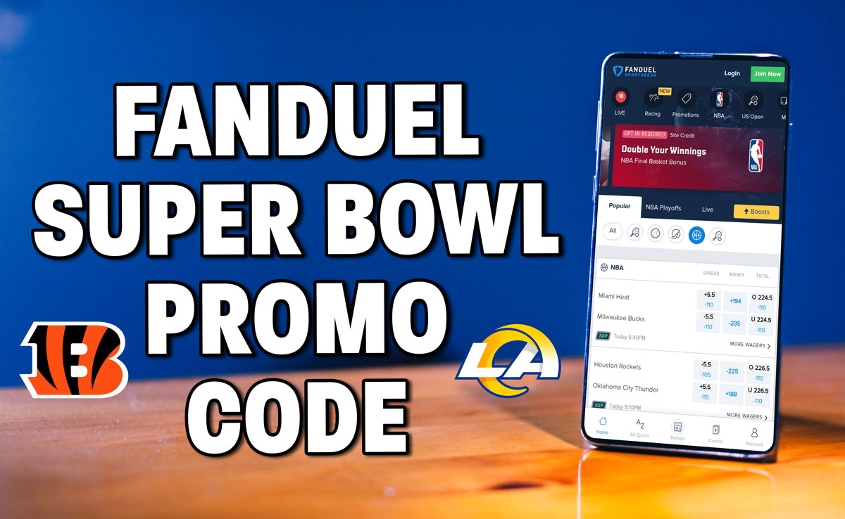 FanDuel Sportsbook Promo Code Unlocks Bet $5, Win $280 Promo for Super Bowl