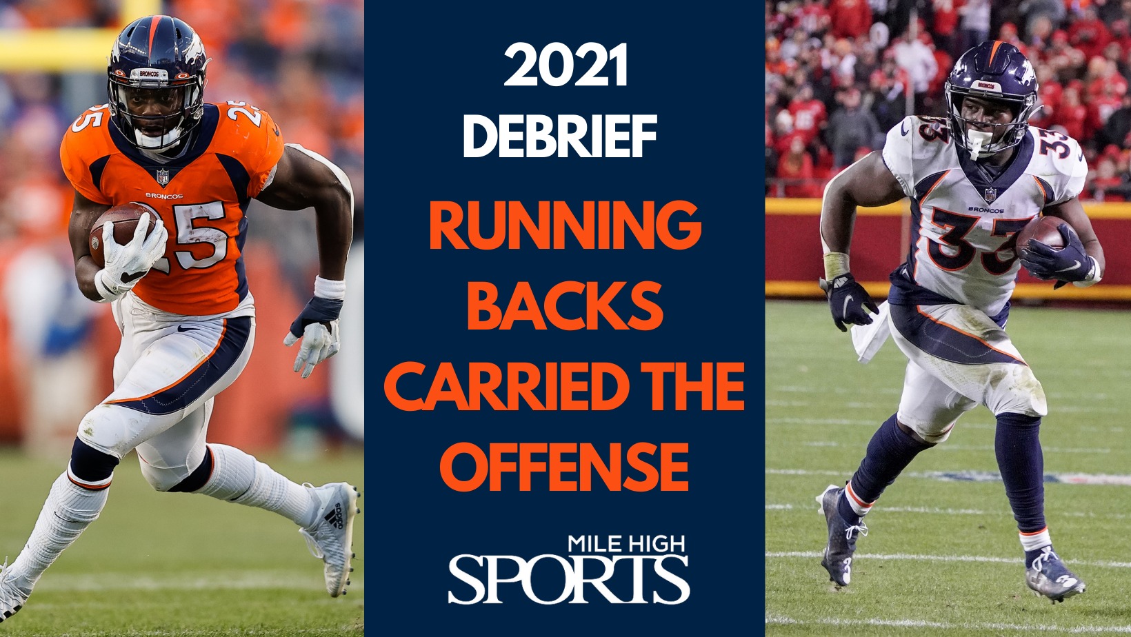 2021 Broncos debrief Running backs carried the offense