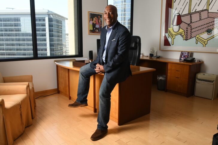 Comedian and television producer Byron Allen, founder and CEO of Entertainment Studios, sued Comcast and Charter Communications for racial discrimination.