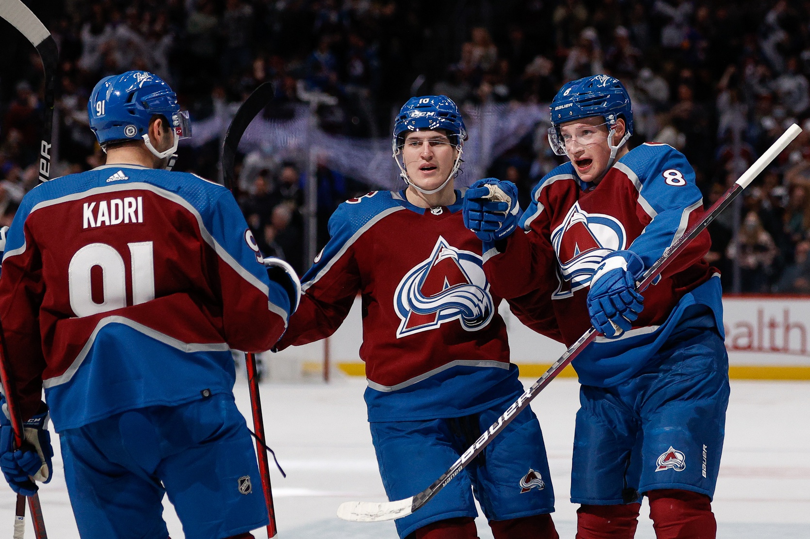 Colorado Avalanche break Stanley Cup minutes after winning NHL Finals over  Tampa Bay Lightning, Nicolas Aube-Kubel