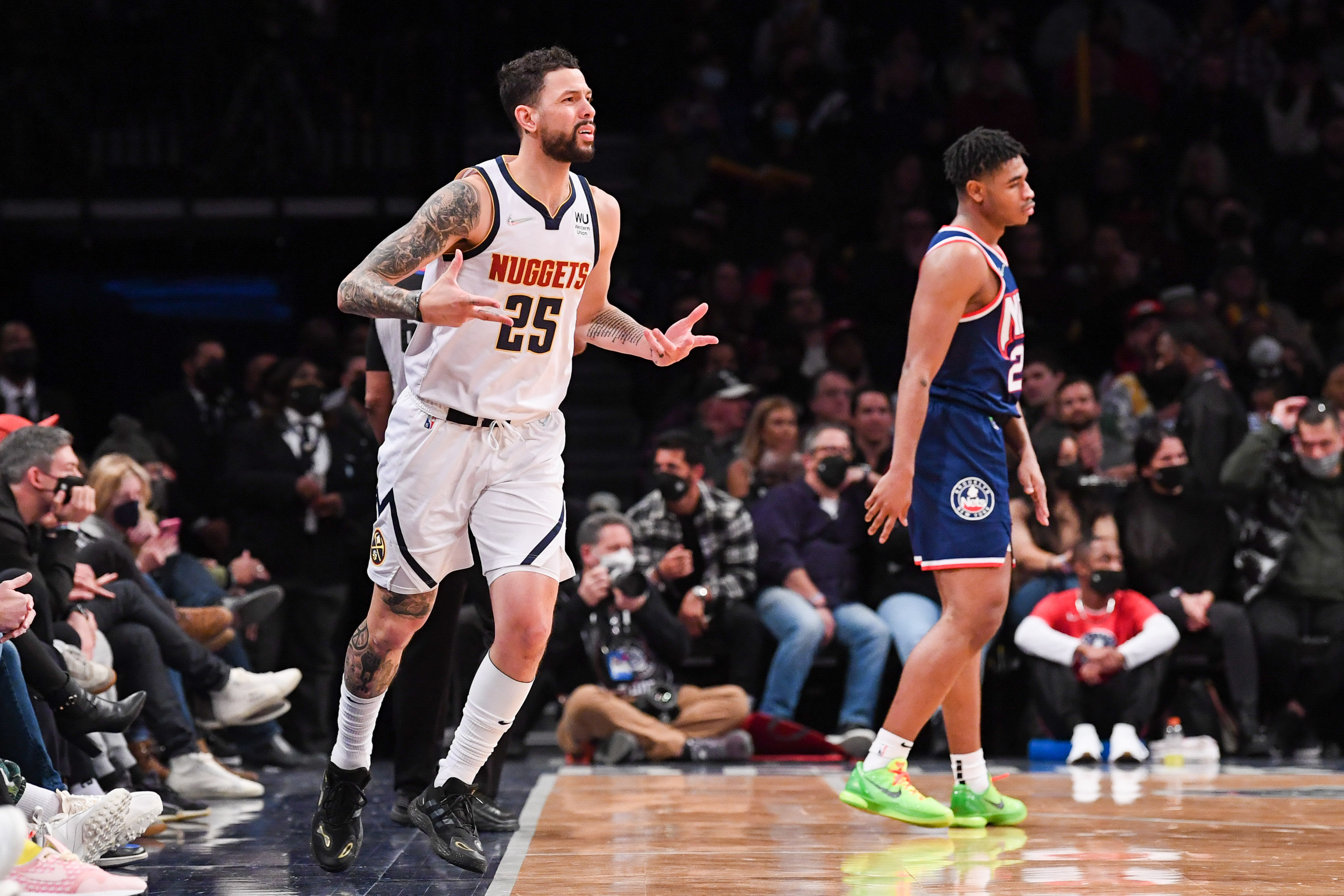 NBA: Denver Nuggets at Brooklyn Nets