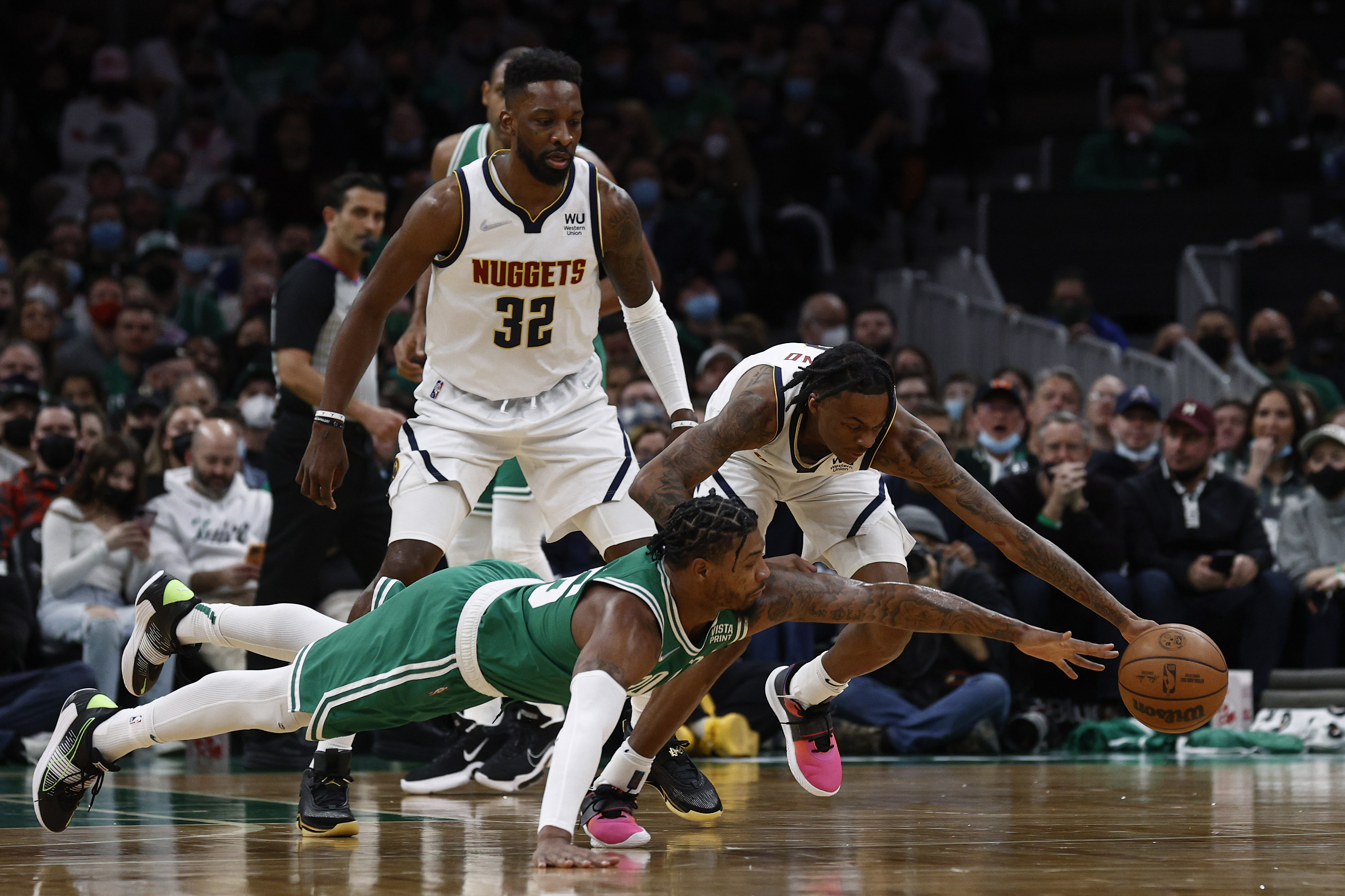 NBA: Denver Nuggets at Boston Celtics