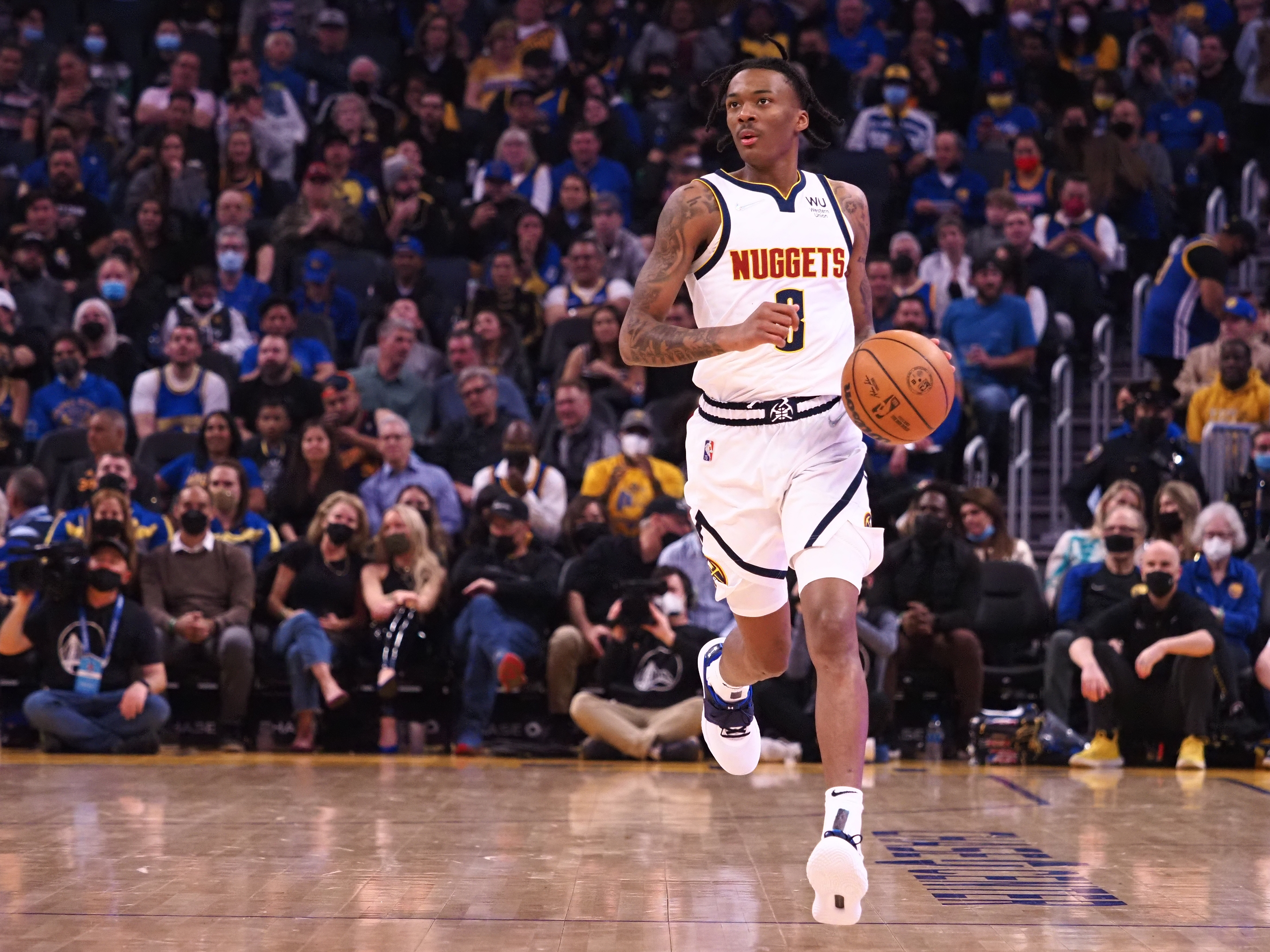 NBA: Denver Nuggets at Golden State Warriors