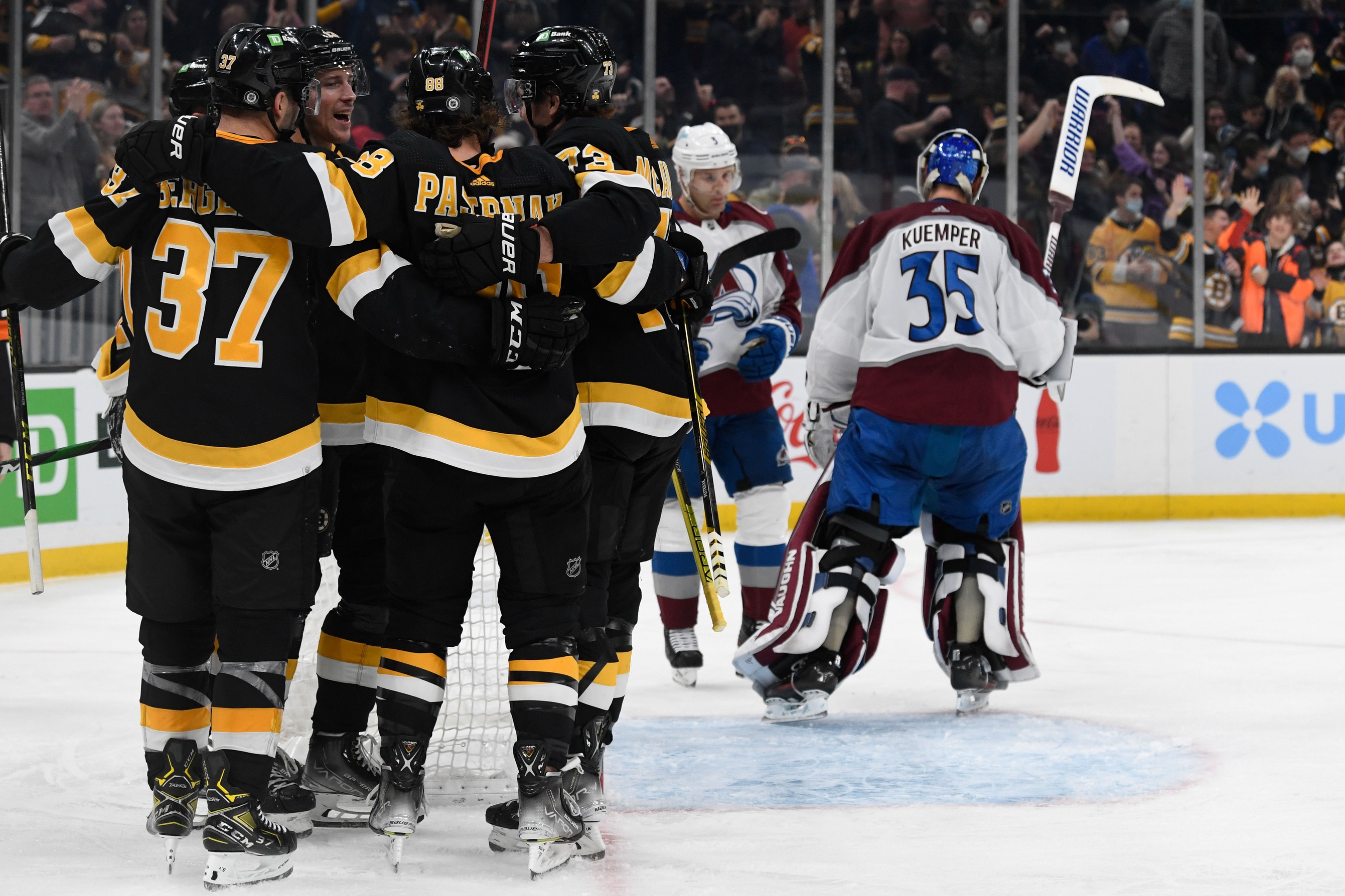 NHL: Colorado Avalanche at Boston Bruins