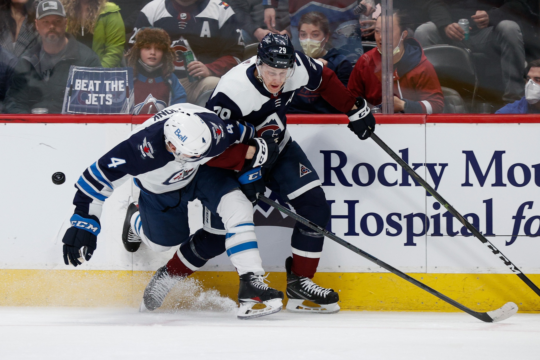 NHL: Winnipeg Jets at Colorado Avalanche