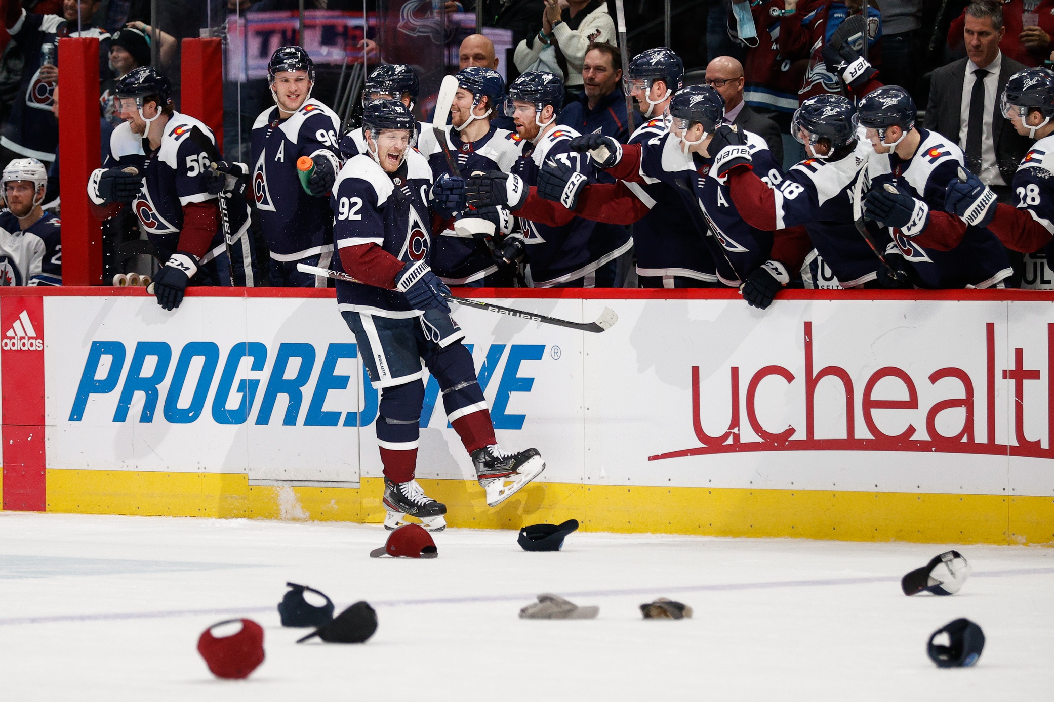 NHL: Winnipeg Jets at Colorado Avalanche