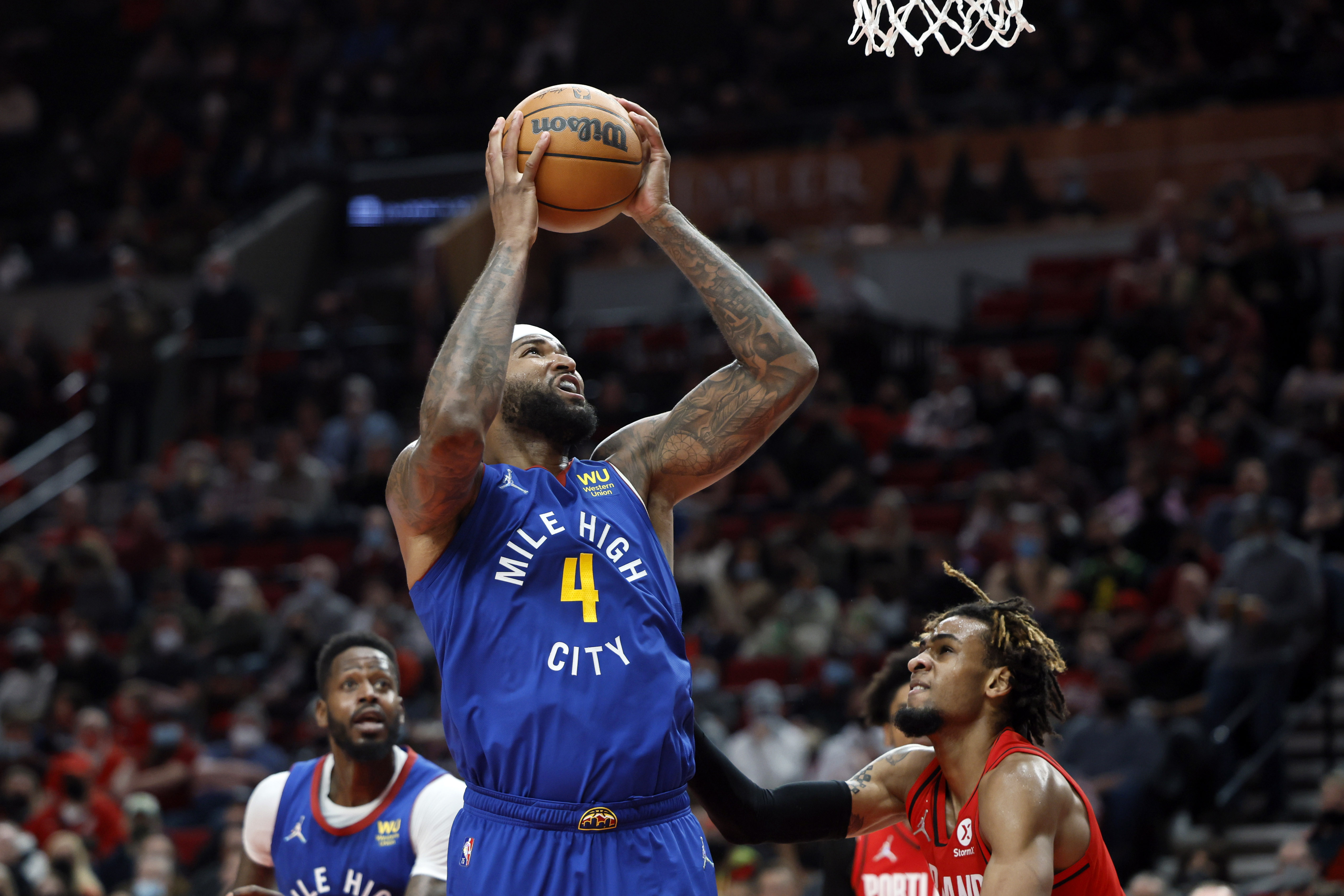NBA: Denver Nuggets at Portland Trail Blazers