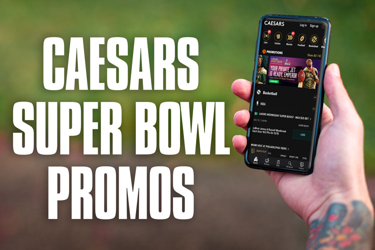 Caesars Sportsbook Super Bowl Promo - Same Game Parlay