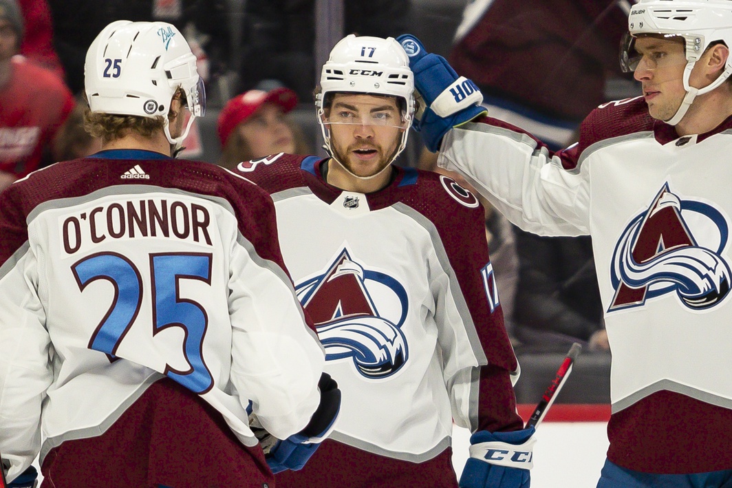 NHL: Colorado Avalanche at Detroit Red Wings