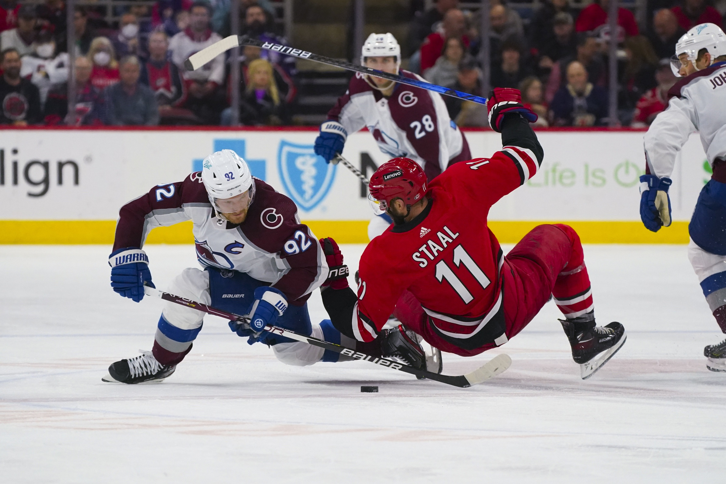 NHL: Colorado Avalanche at Carolina Hurricanes