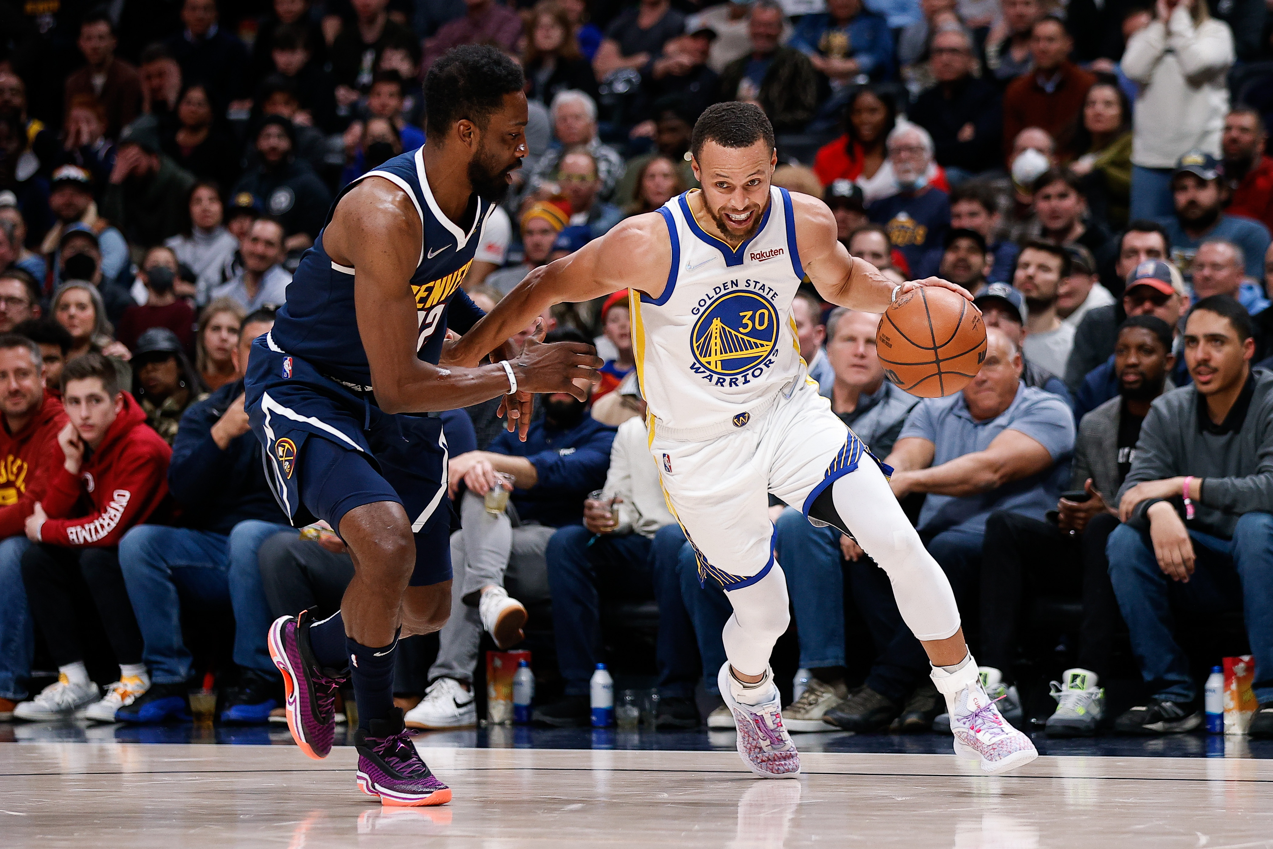 NBA: Golden State Warriors at Denver Nuggets