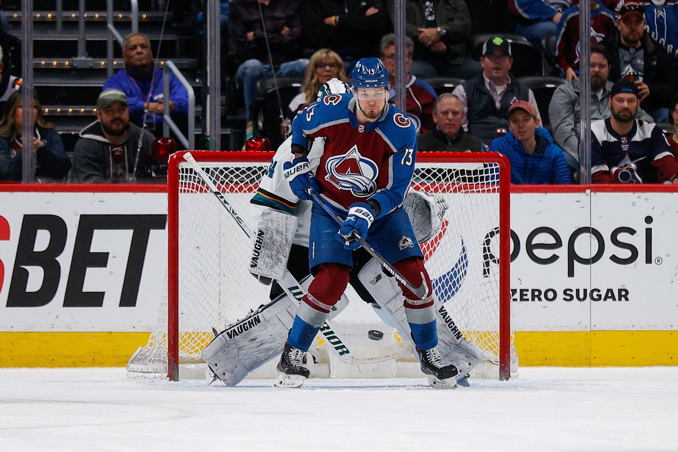 NHL: San Jose Sharks at Colorado Avalanche