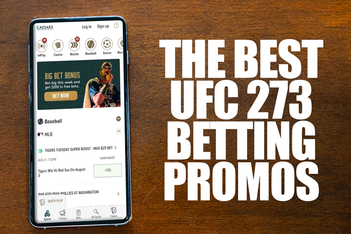 The Best UFC 273 Betting Sites, Sportsbook Promos