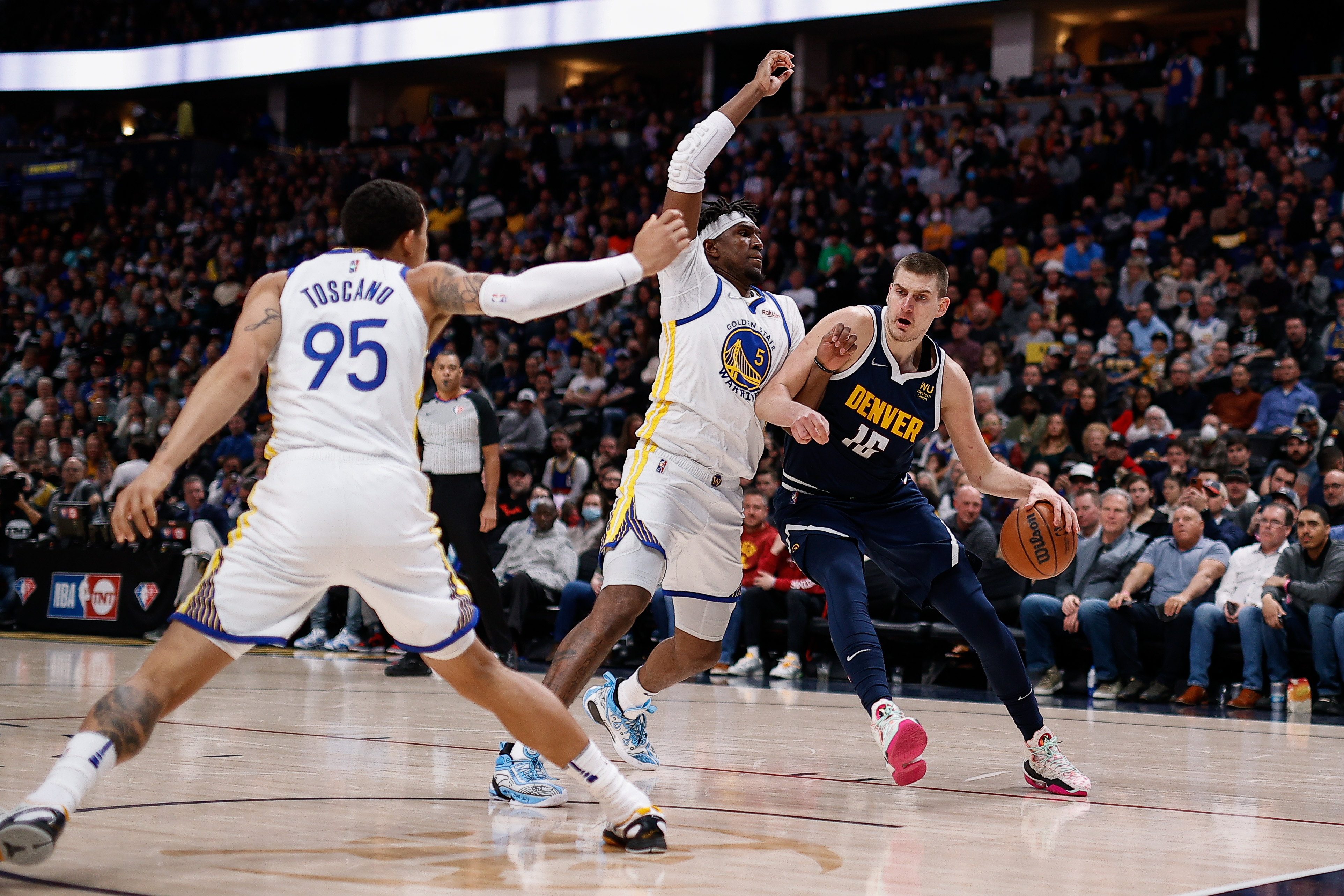 NBA: Golden State Warriors at Denver Nuggets