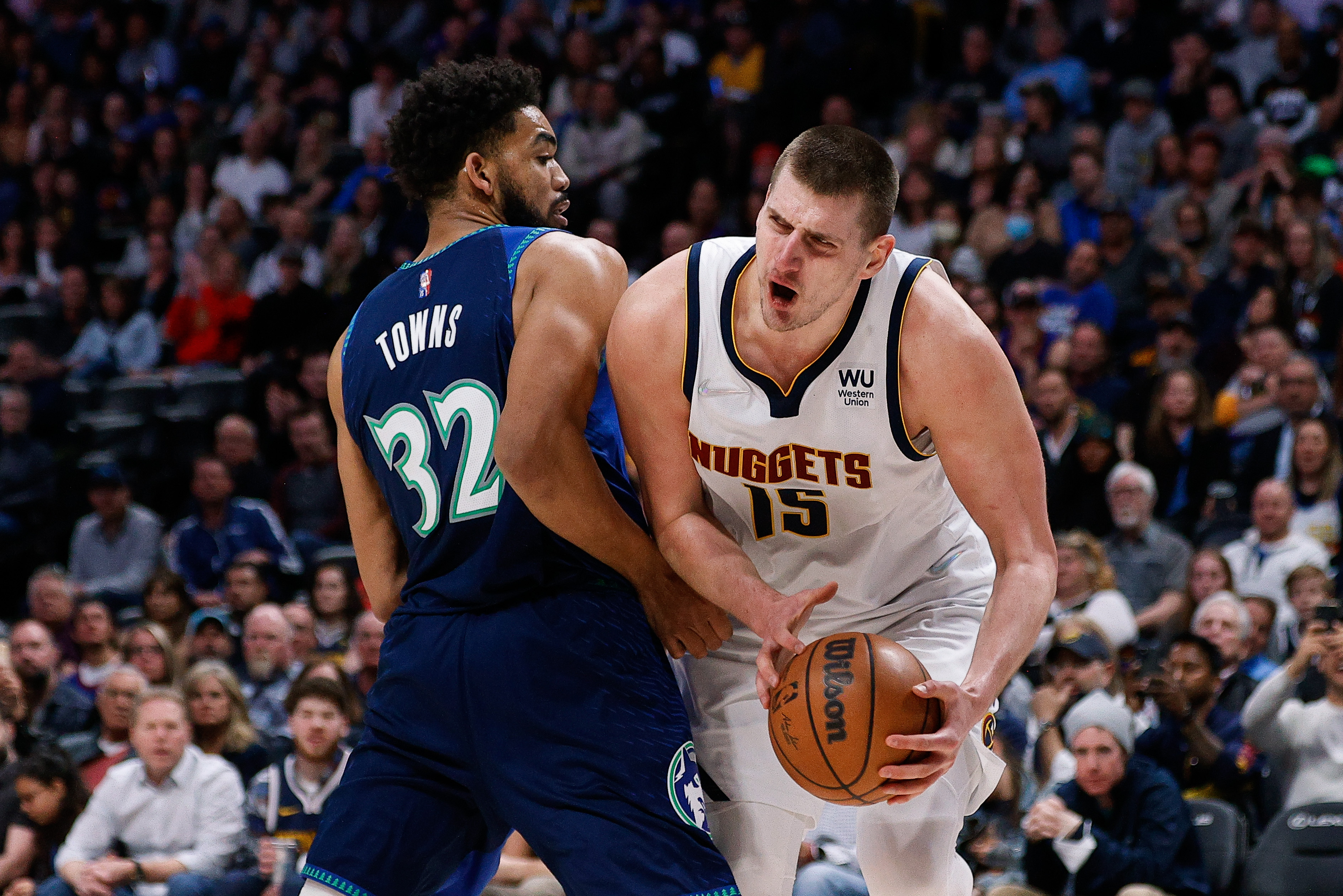 NBA: Minnesota Timberwolves at Denver Nuggets