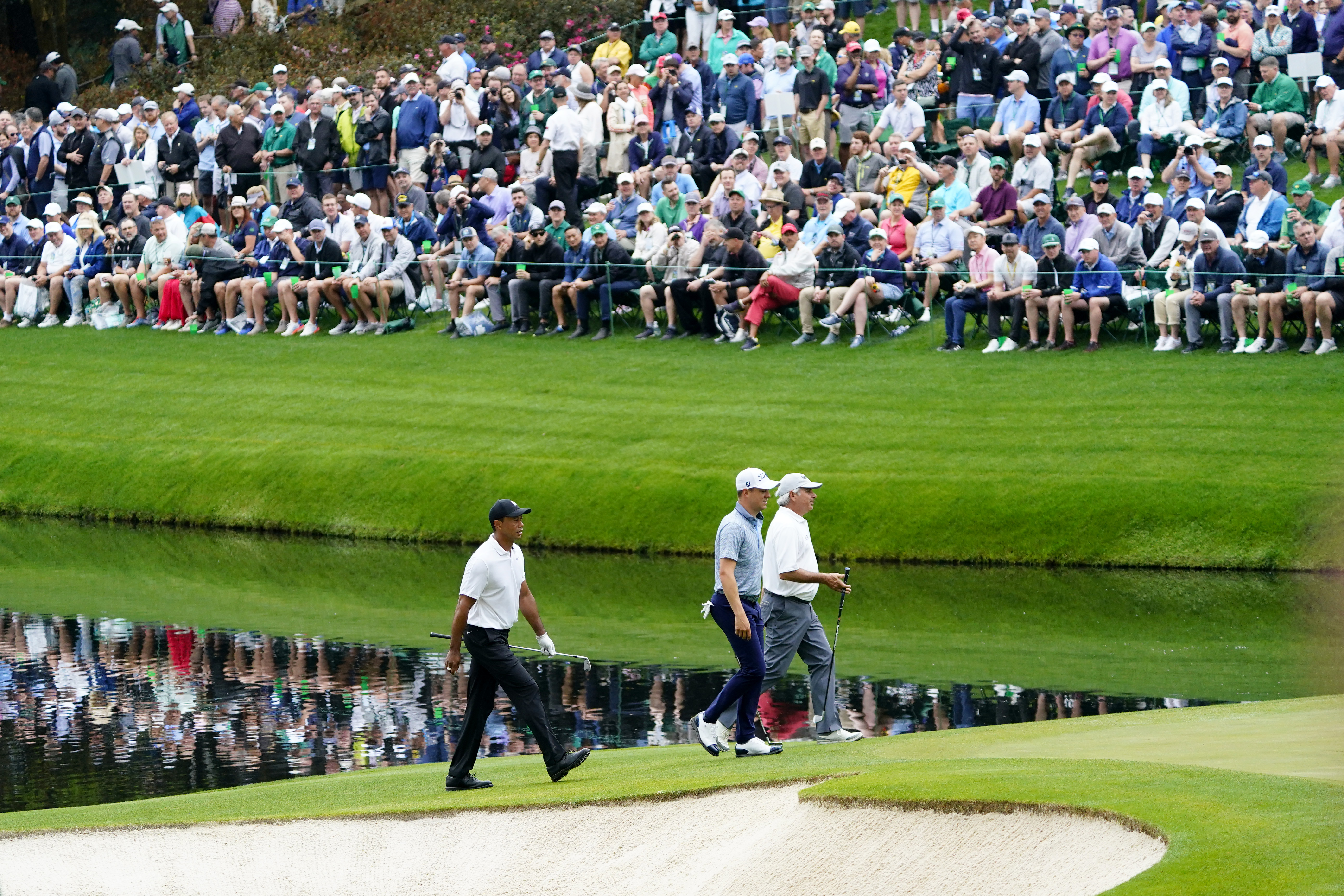 Golf: Masters Tournament - Practice Round